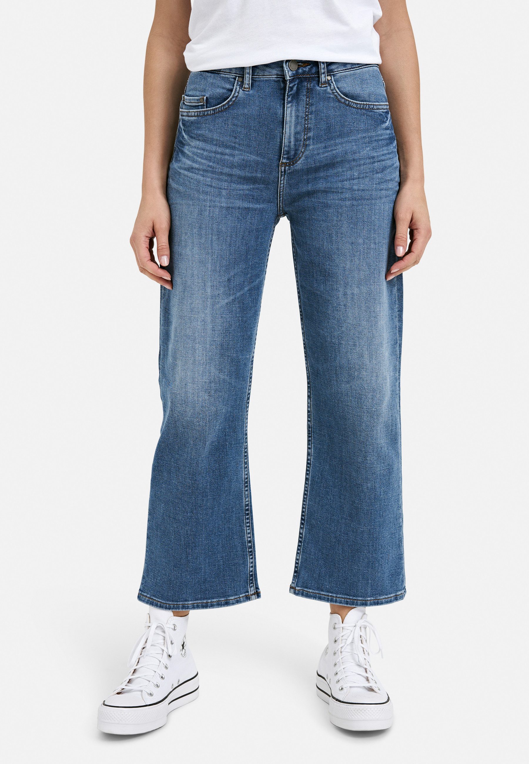 Smith & Soul 7/8-Jeans Culotte, Cropped