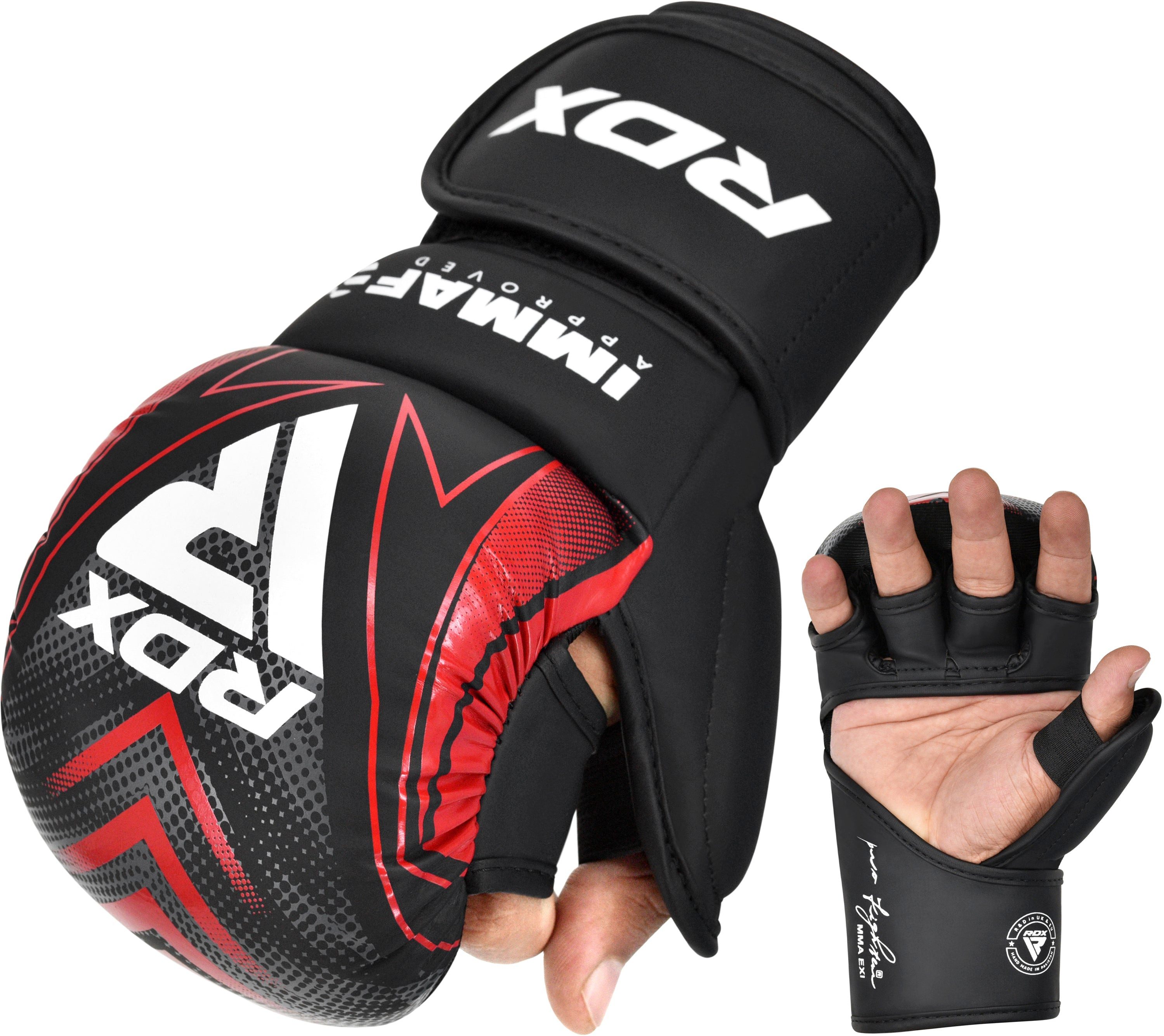 RDX MMA-Handschuhe IMMAF-zugelassene Shooter Grappling Handschuhe von günstig online kaufen