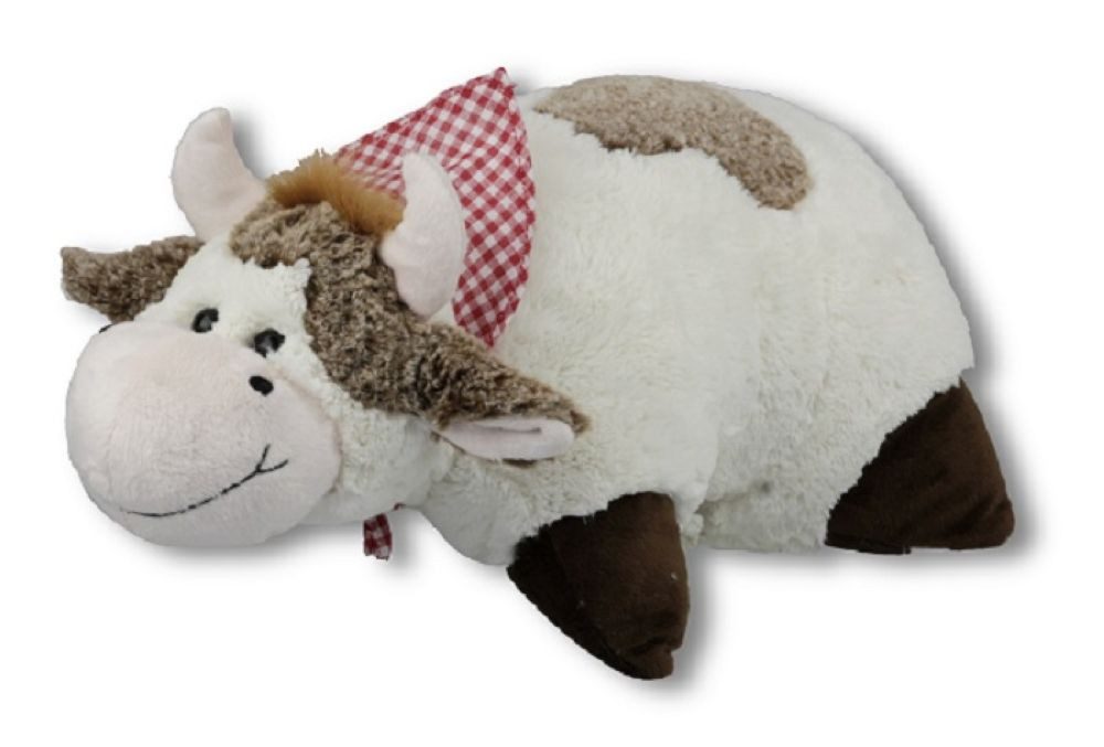 inware Dekokissen Inware Kissen Kuh, Kuschelkissen mit Kuhmotiv, Tierkissen, Dekokissen, Hübsche Geschenkidee für Kuh- und Tierliebhaber