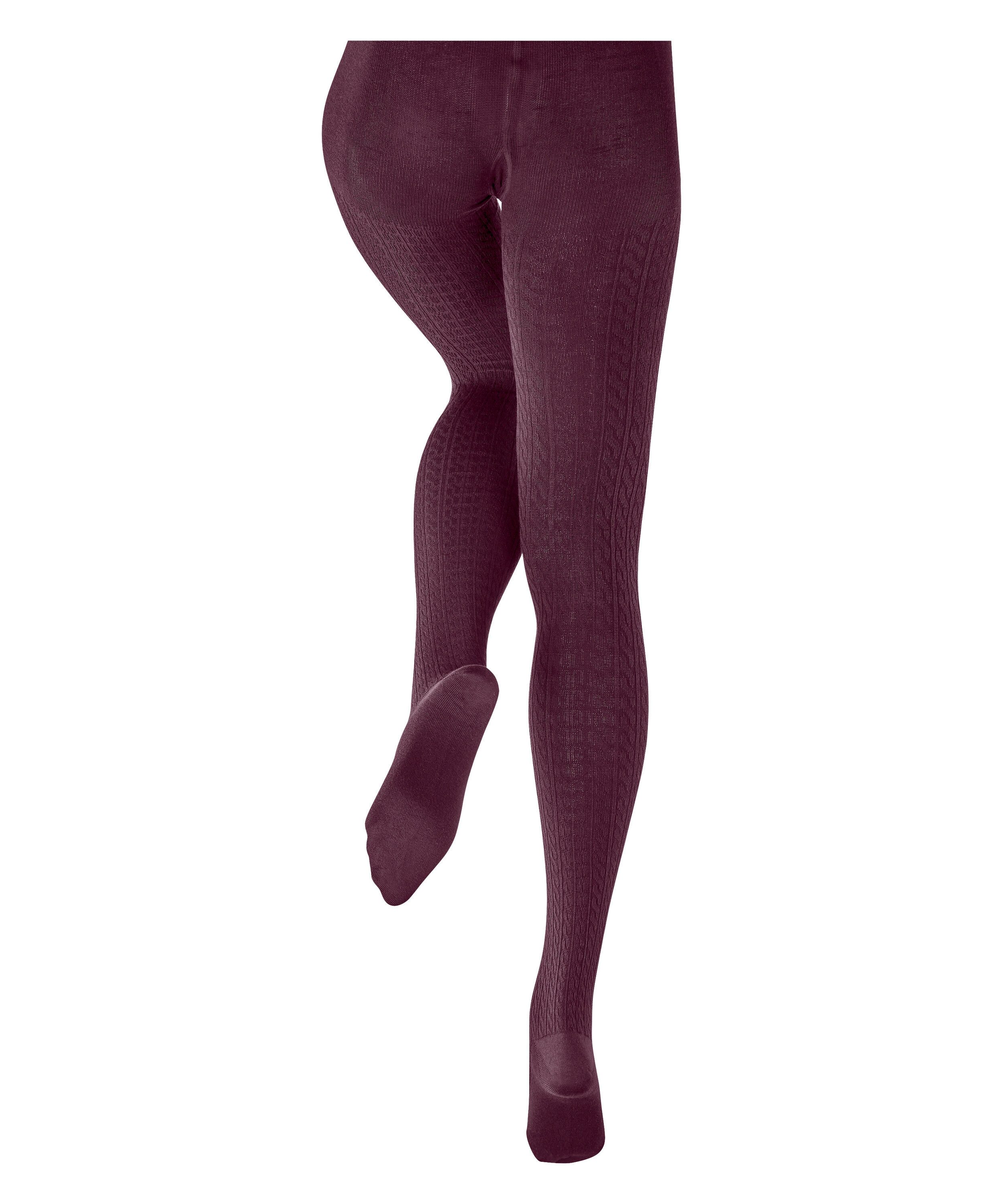 Burlington Strickstrumpfhose Cosy Cottage Strumpfhose (1 St) mit klassischem Zopfmuster