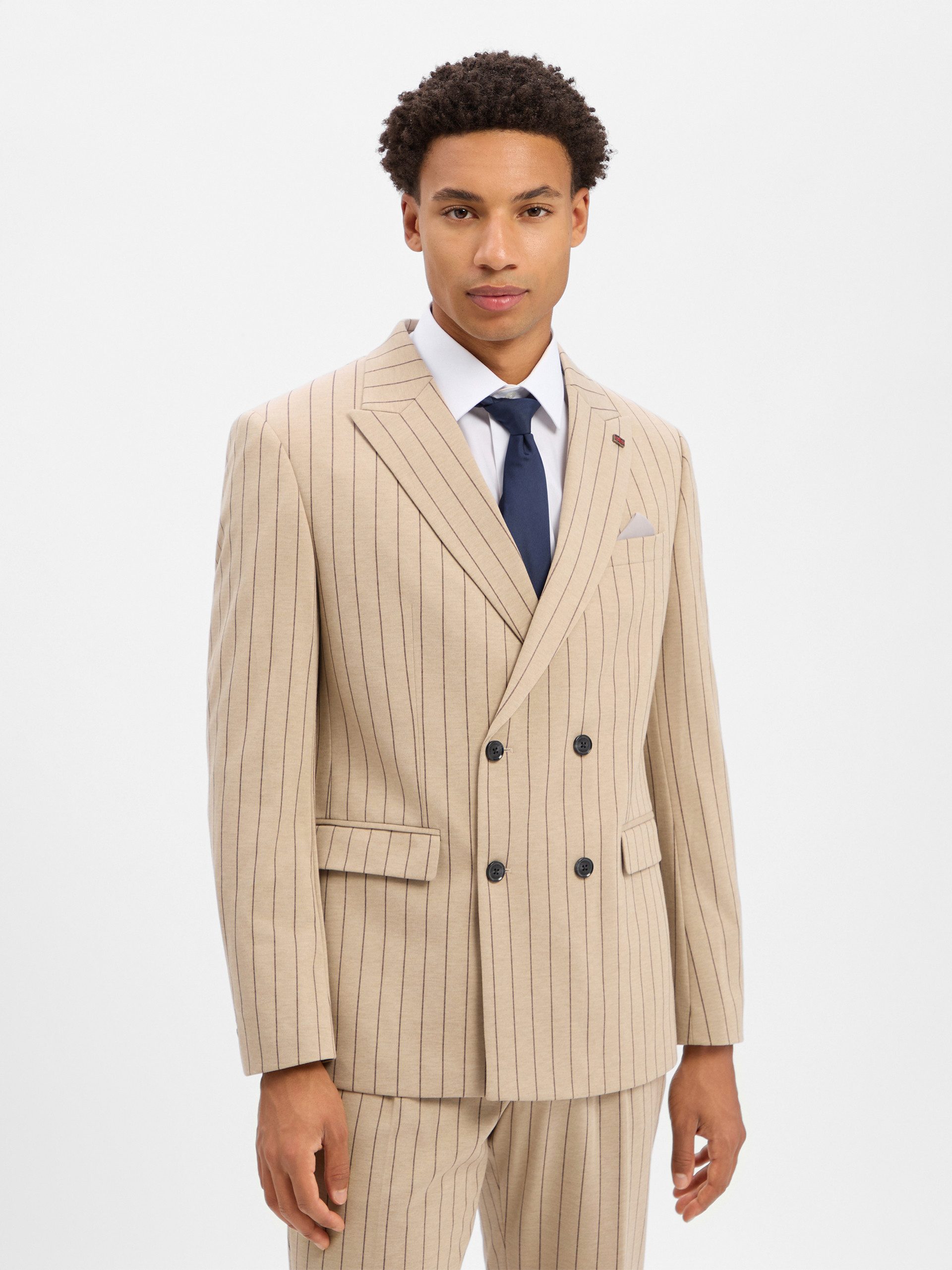 Finshley & Harding London Anzugsakko Berry-2
