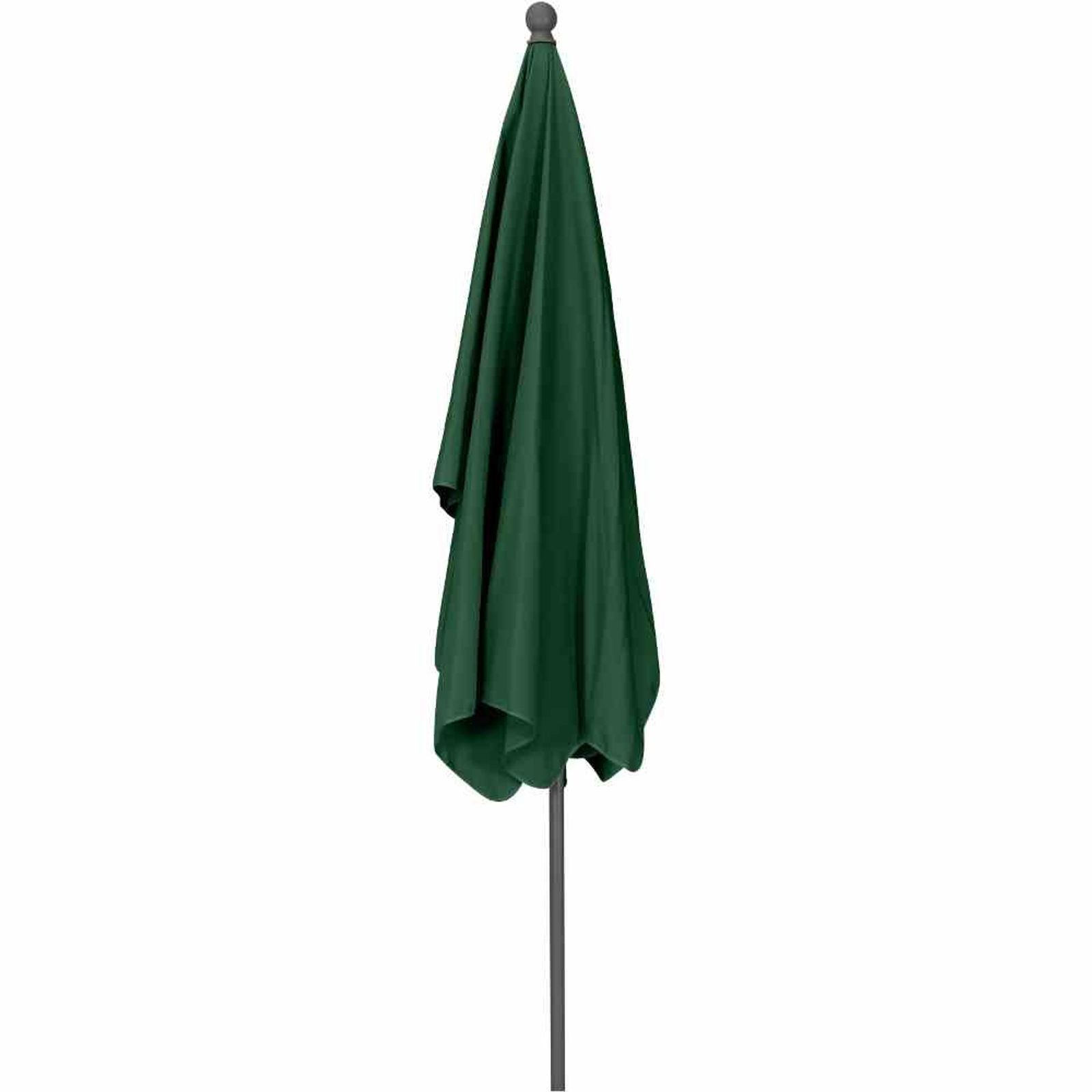 Siena Garden Sonnenschirm Tropico Mittelstockschirm anthrazit/grün 210x140cm Gestell Stahl anthr