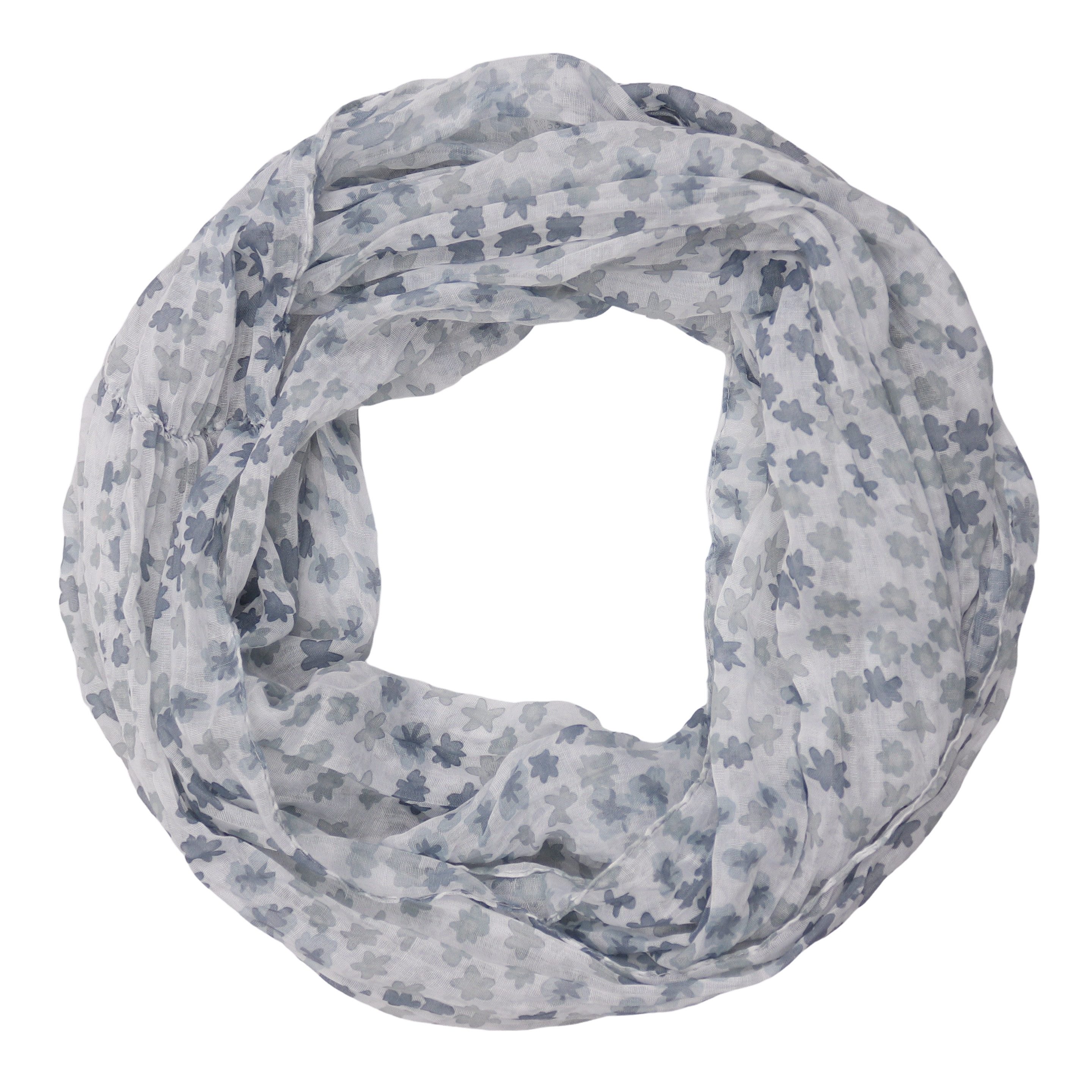 Loop Damen Schal mit Stern-Muster Weich Schlauchschal