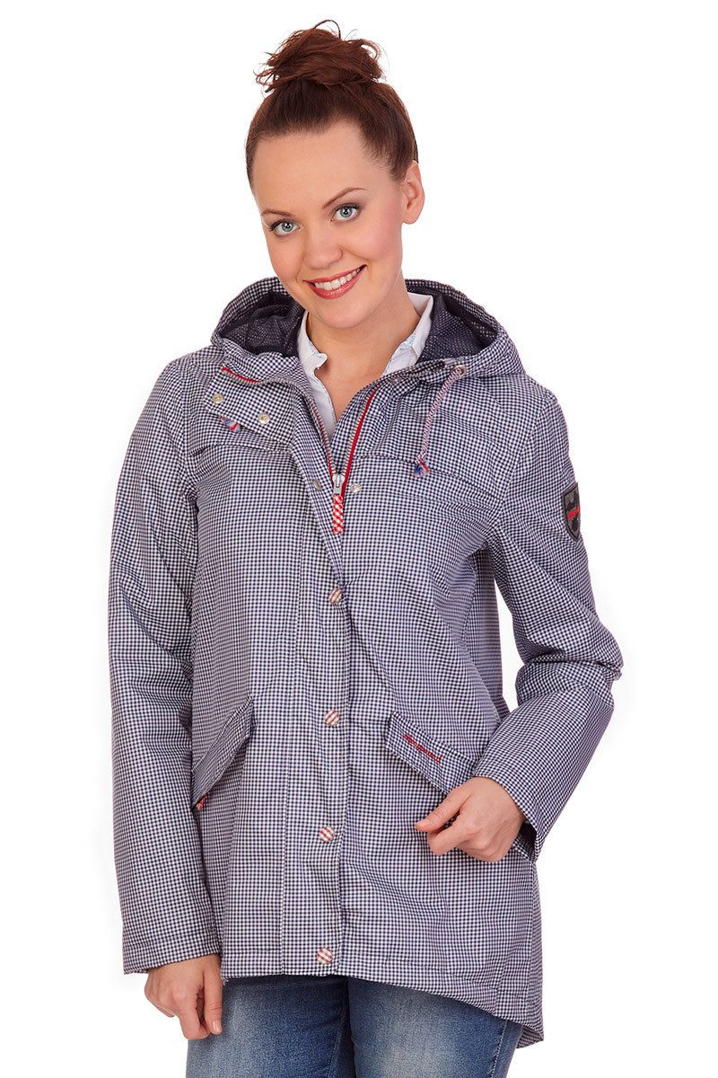 Almgwand Outdoorjacke Regenjacke mit Mesh-Futter - RIEDKOPF - marine