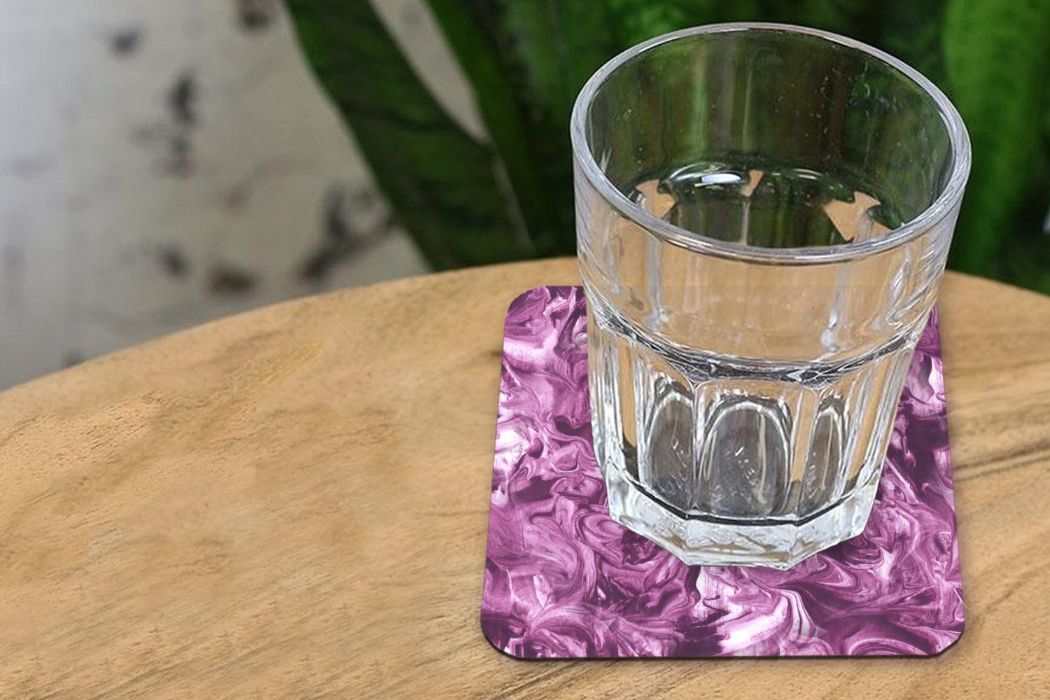 Tasse Marmor MuchoWow Muster, Farbe Tischuntersetzer, 6-tlg., Glasuntersetzer, Zubehör - Gläser, - Untersetzer, Glasuntersetzer Korkuntersetzer, - Struktur für