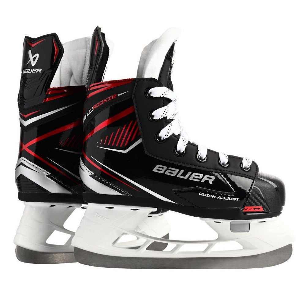bauer Schlittschuhe Eishockeyschlittschuhe Bauer Lil' Rookie Adj Skate Bambini