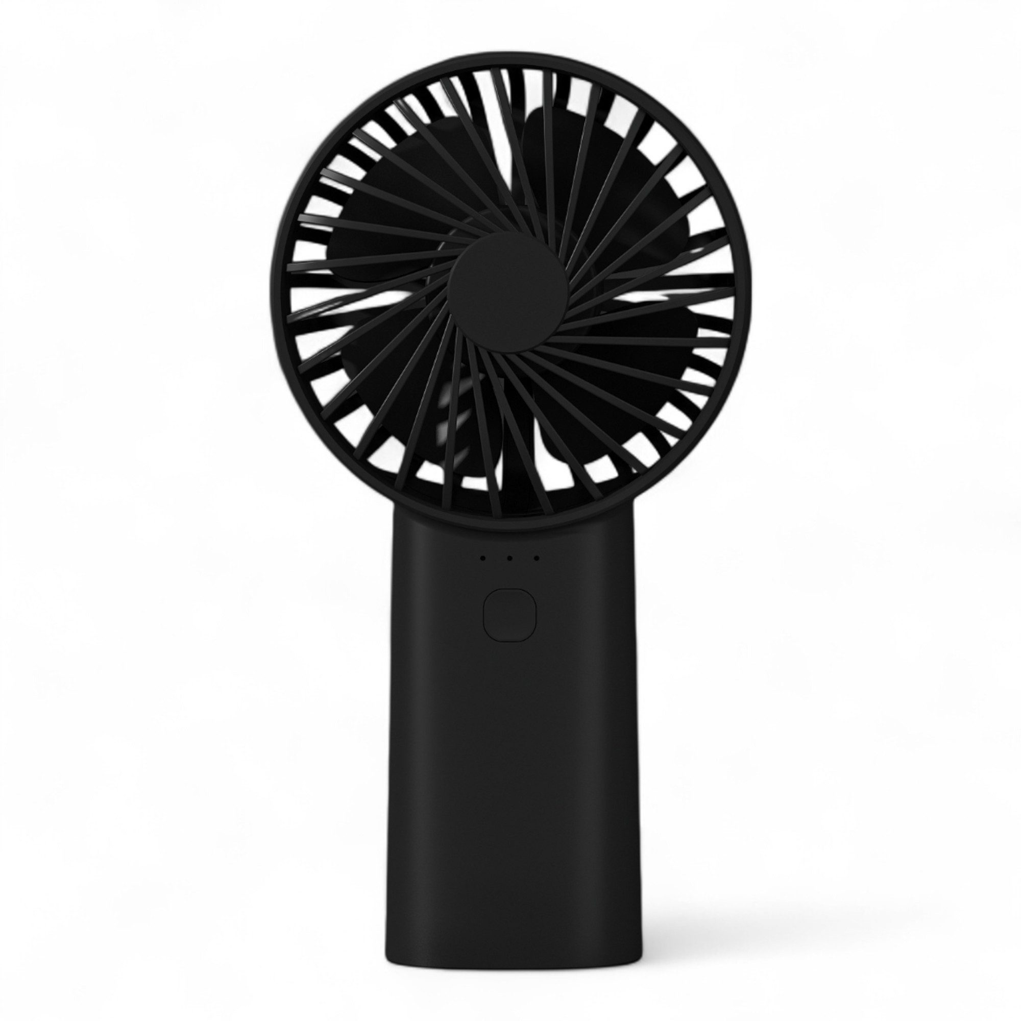 Zoelibat Mini USB-Ventilator Mini Handventilator 4000mAh Akku – Leise, Tragbar, USB-C & LED-Licht, Integriertes Licht