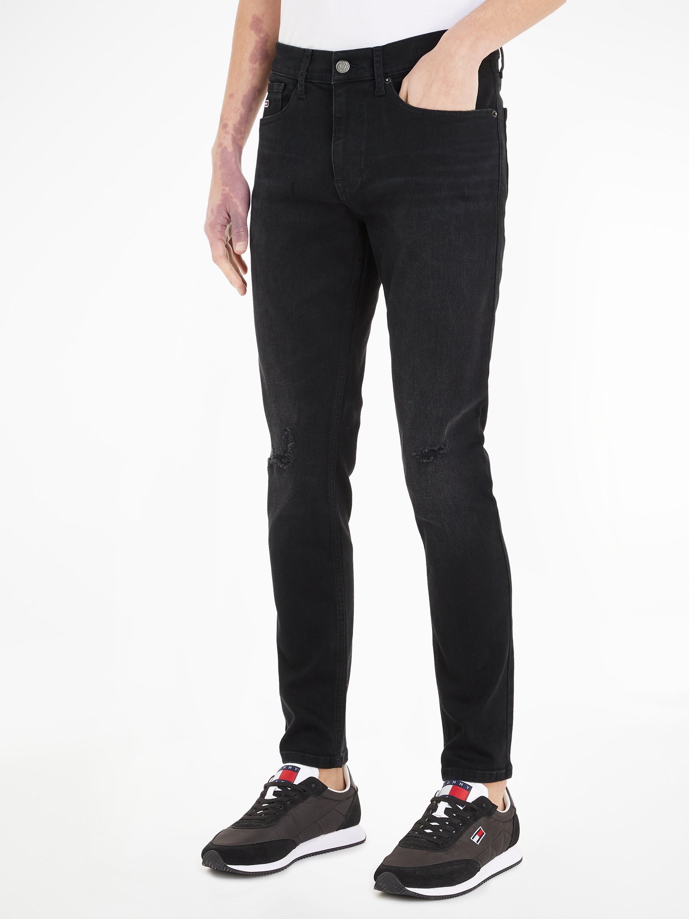 Tommy Jeans 5-Pocket-Jeans AUSTIN SLIM TPRD denim black 1BZ