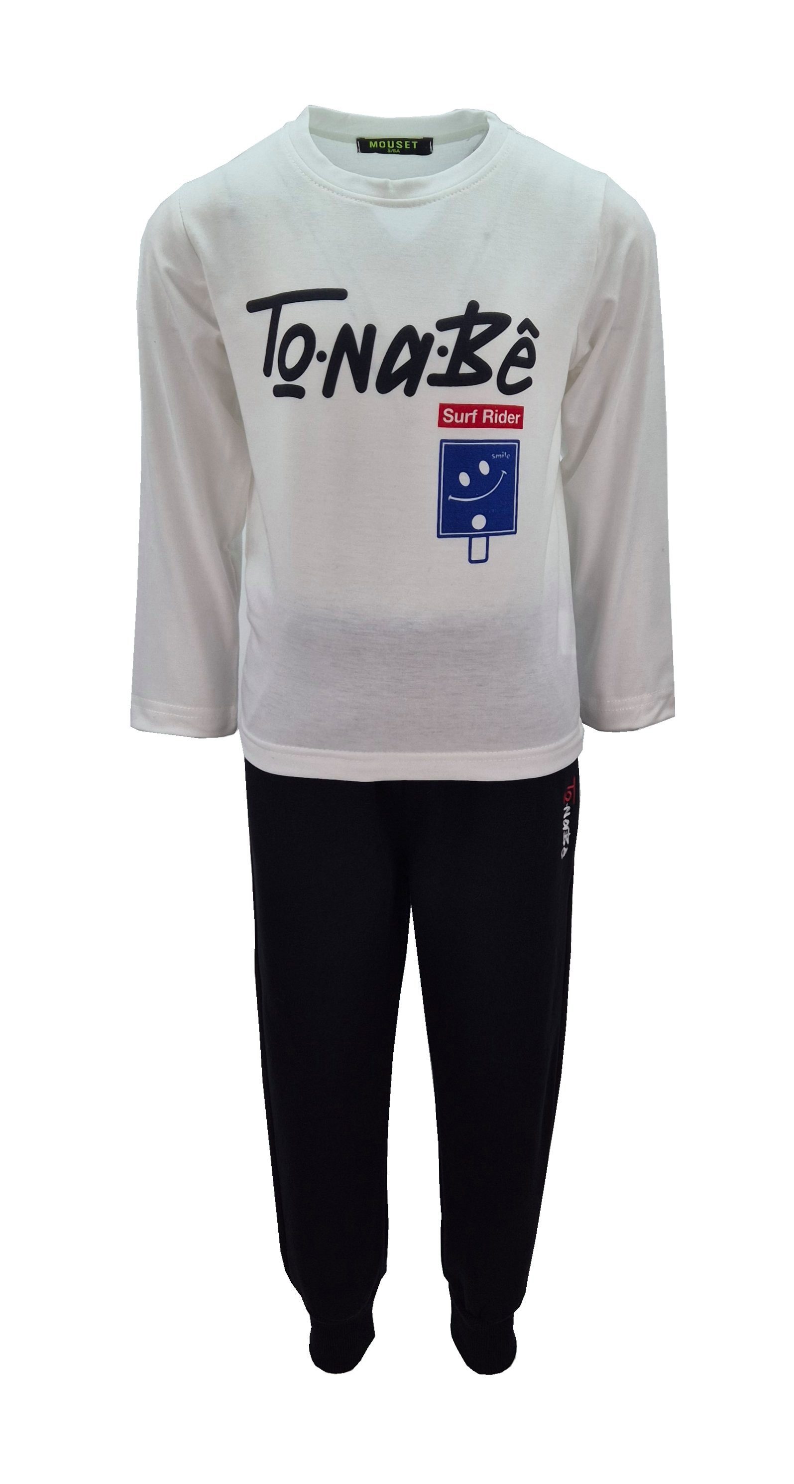 Hessis Jogginganzug Freizeitanzug Trainingsanzug JF209 (Set, 3-tlg., T-Shirt, Jacke und Jogginghose), für Kinder – Bild 4 von 5