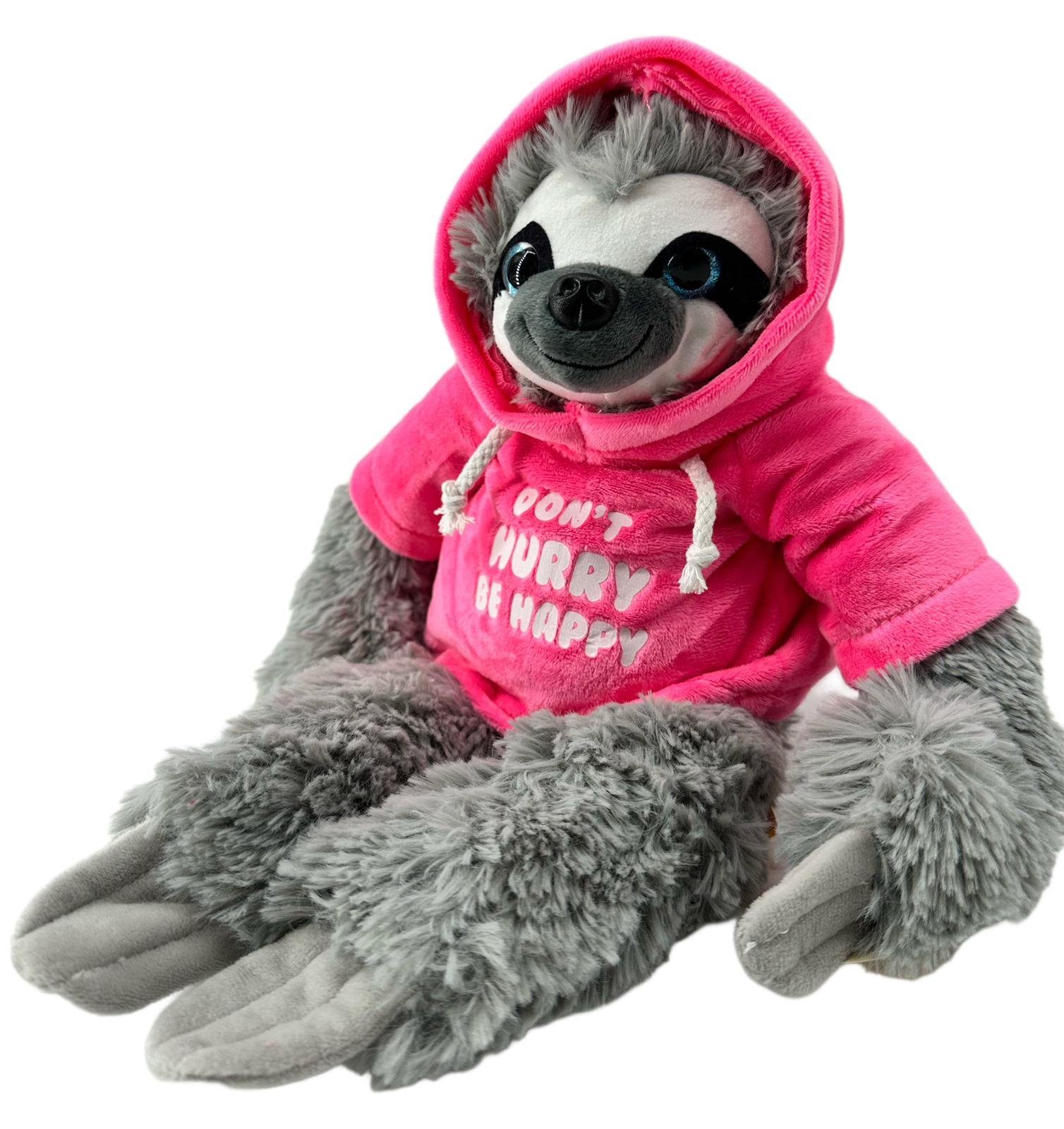 soma Kuscheltier Faultier Kuscheltier XXL 40 cm – Plüschtier mit Hoodie Pin günstig online kaufen