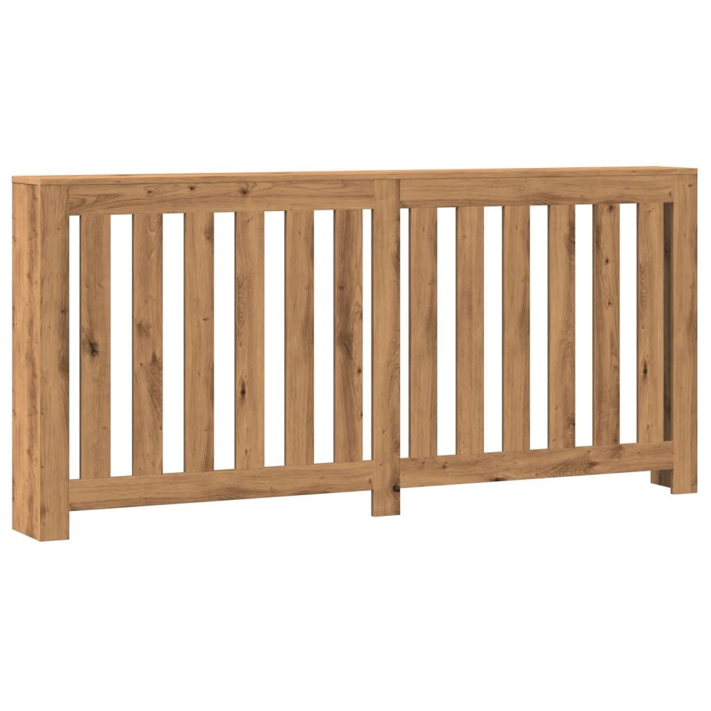 vidaXL Heizungsverkleidung Heizkörperverkleidung Artisan-Eiche 175x20x82 cm Spanplatte