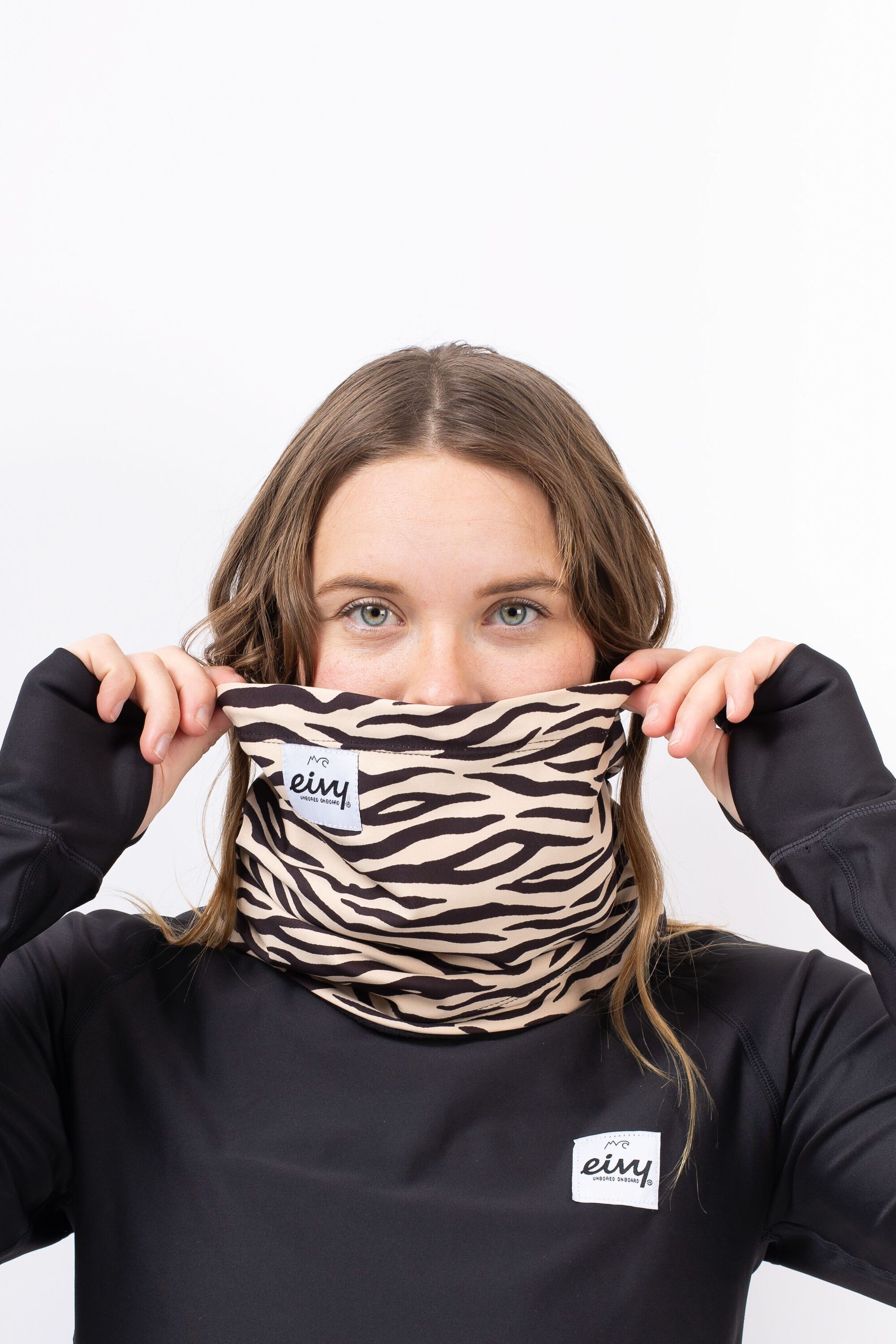 Eivy Schlupfmütze mit Zebra-Muster