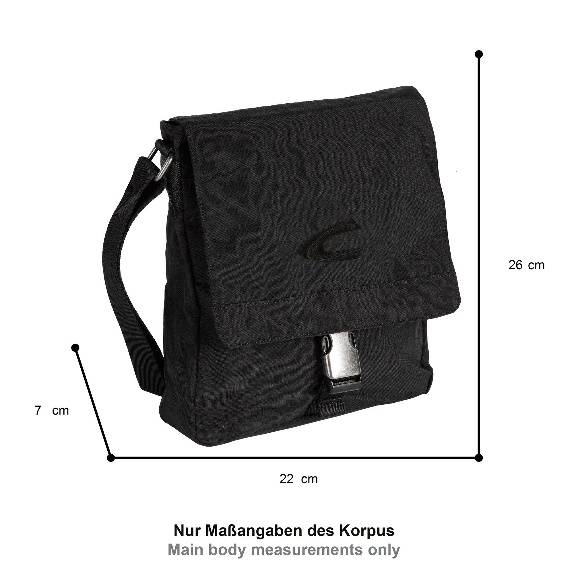 camel active Umhängetasche Journey, aus leichtem robusten Nylon, funktional günstig online kaufen