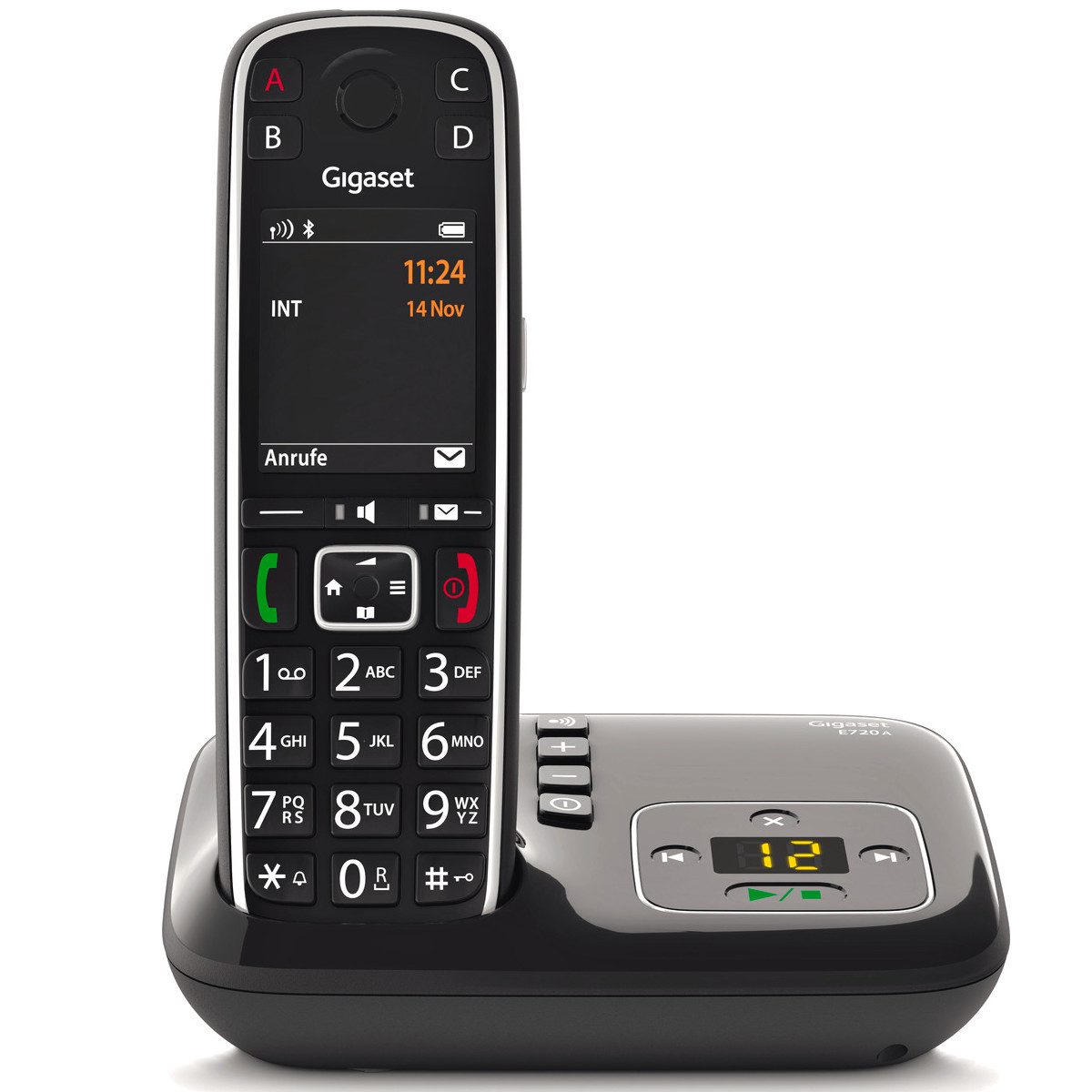 Gigaset Gigaset E720A Schnurloses DECT-Telefon (Mobilteile: 1, Bluetooth)