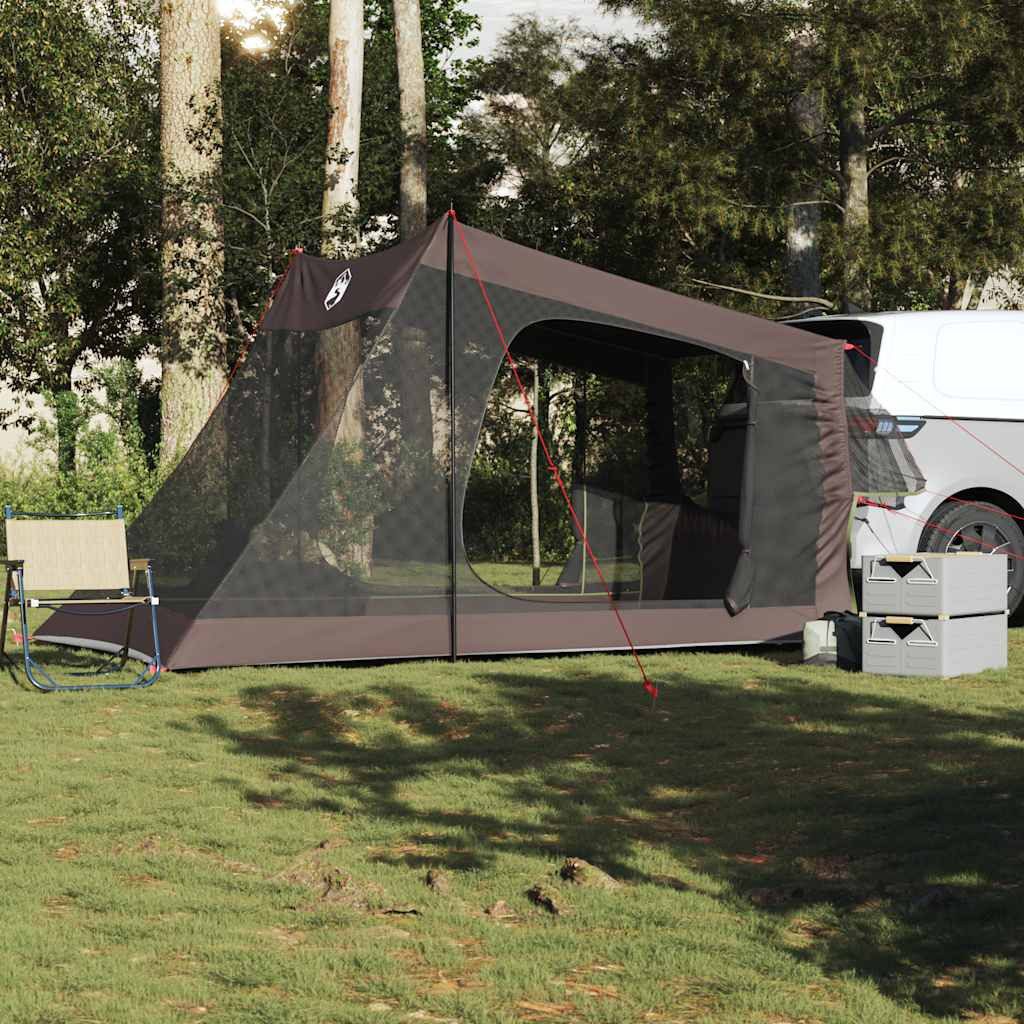 Buszelt Autozelt Campingzelt 356x206x205 cm Braun