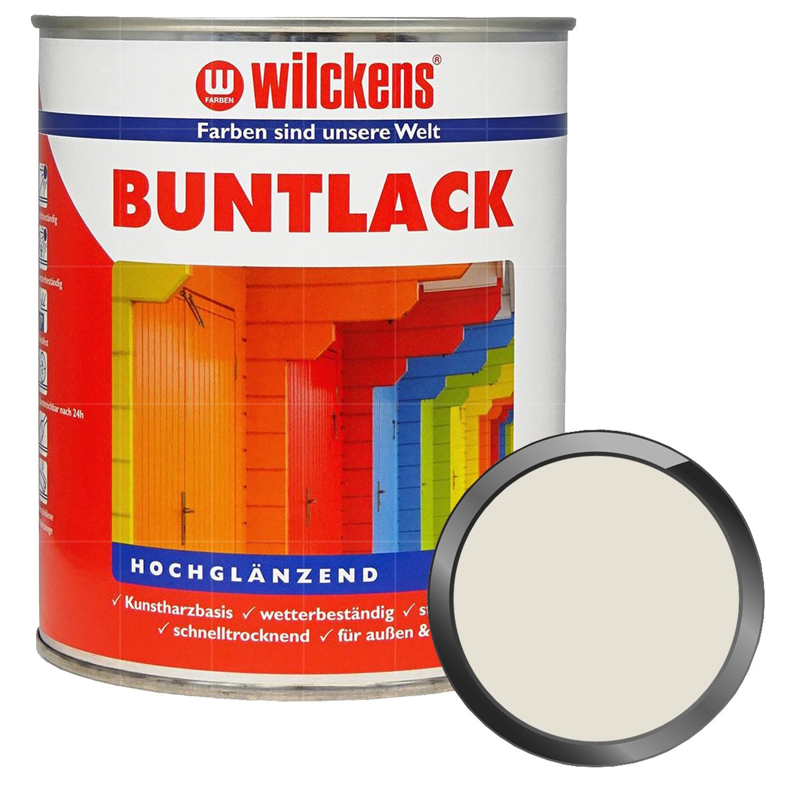 Wilckens Farben Lack Buntlack hochglänzend - 2.5 Liter