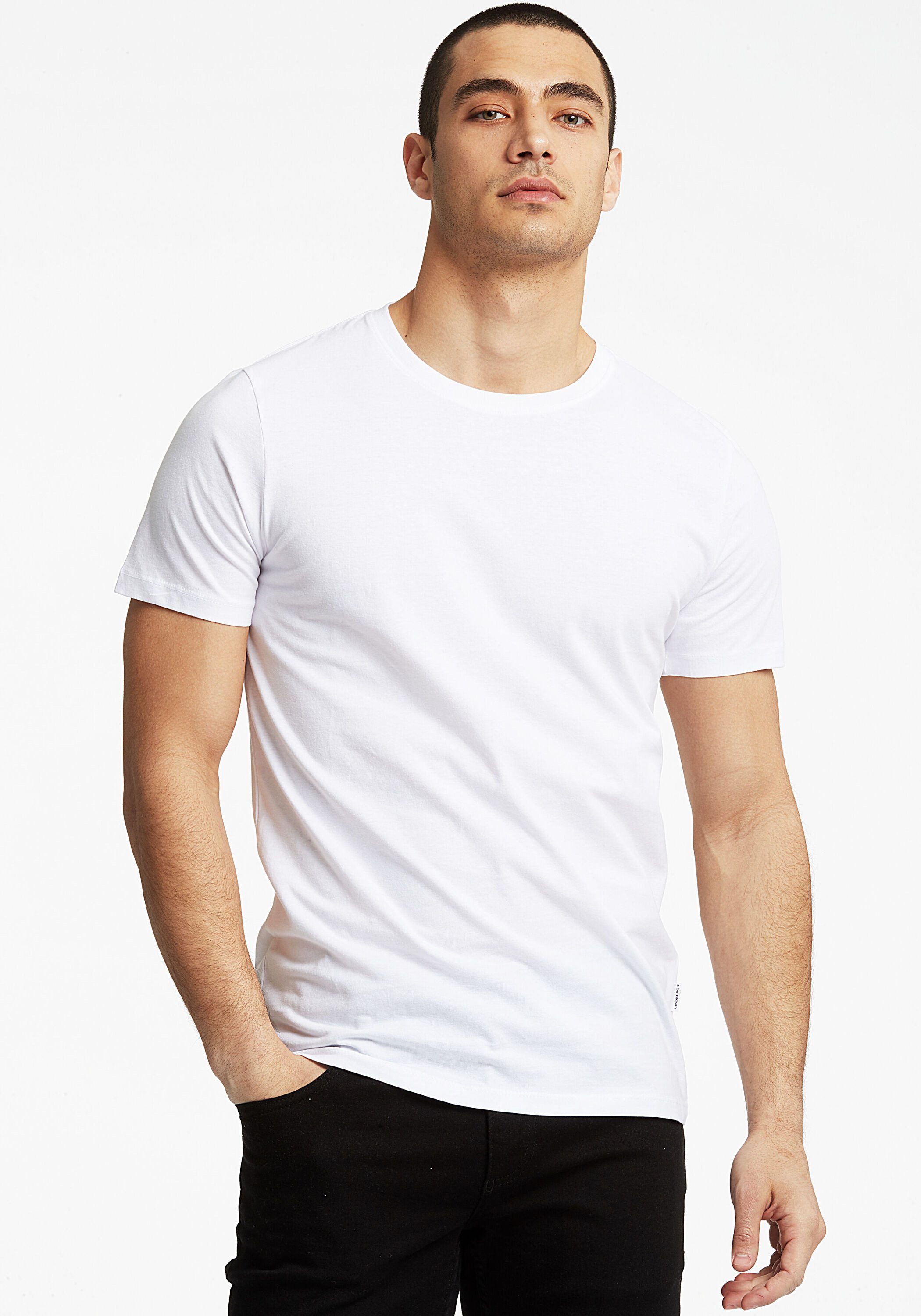 LINDBERGH T-Shirt Packung, 4 Stk. tlg. mit Rundhalsausschnitt im 4-er Pack günstig online kaufen