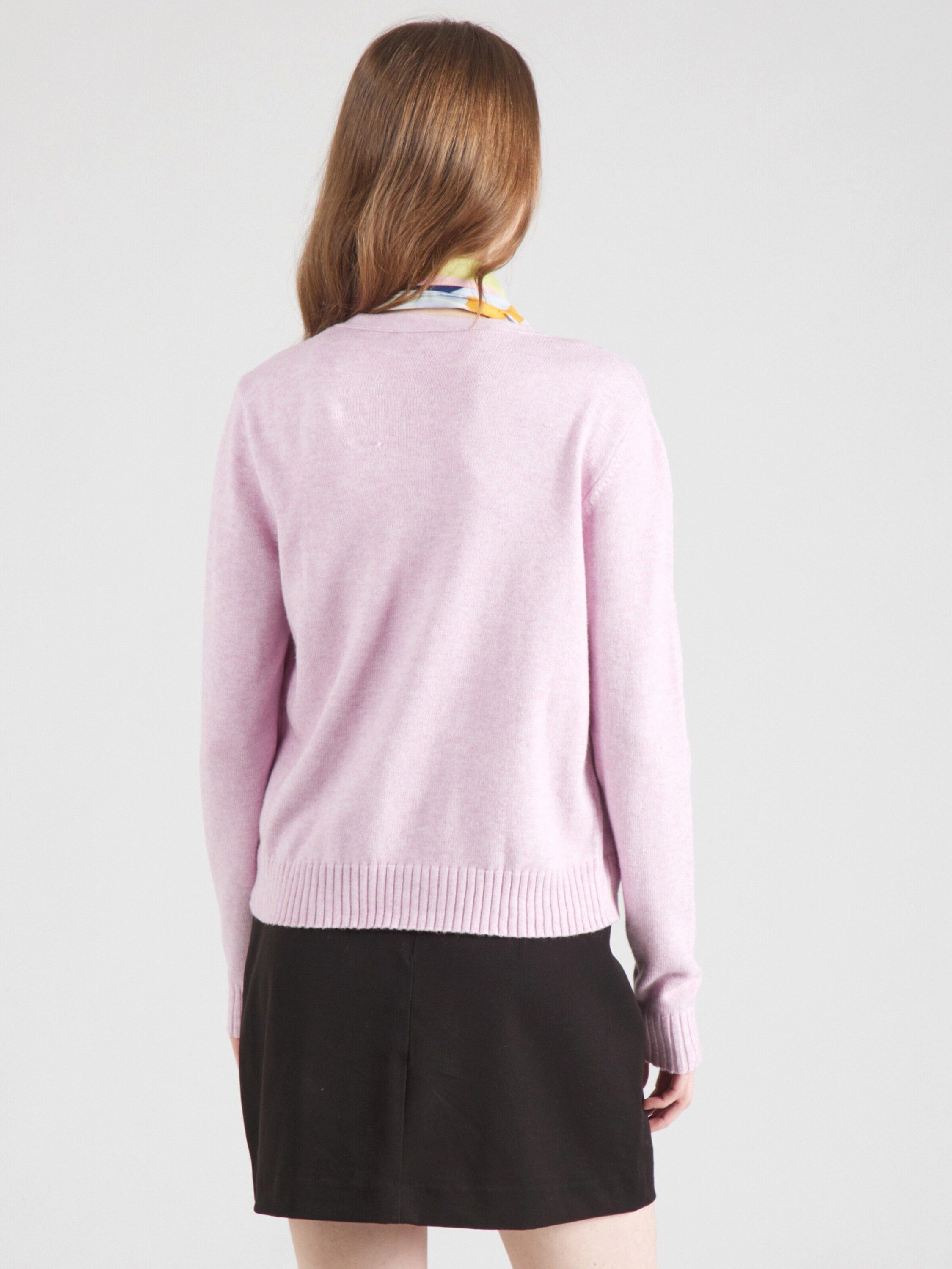 Vila Cardigan Kurzer Feinstrick Cardigan Weiche günstig online kaufen