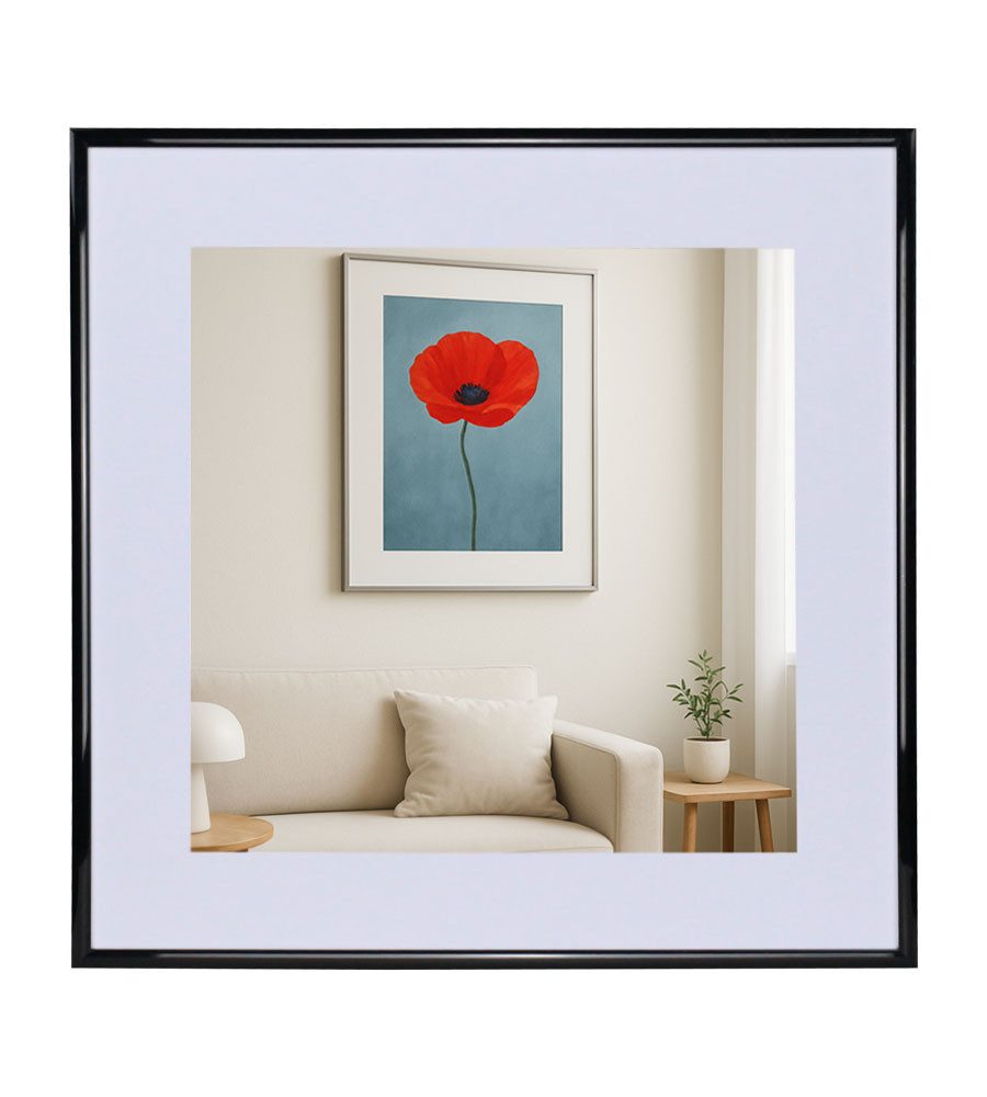 IDEAL TREND Bilderrahmen New Lifestyle Kunststoff Bilderrahmen mit Passepar günstig online kaufen