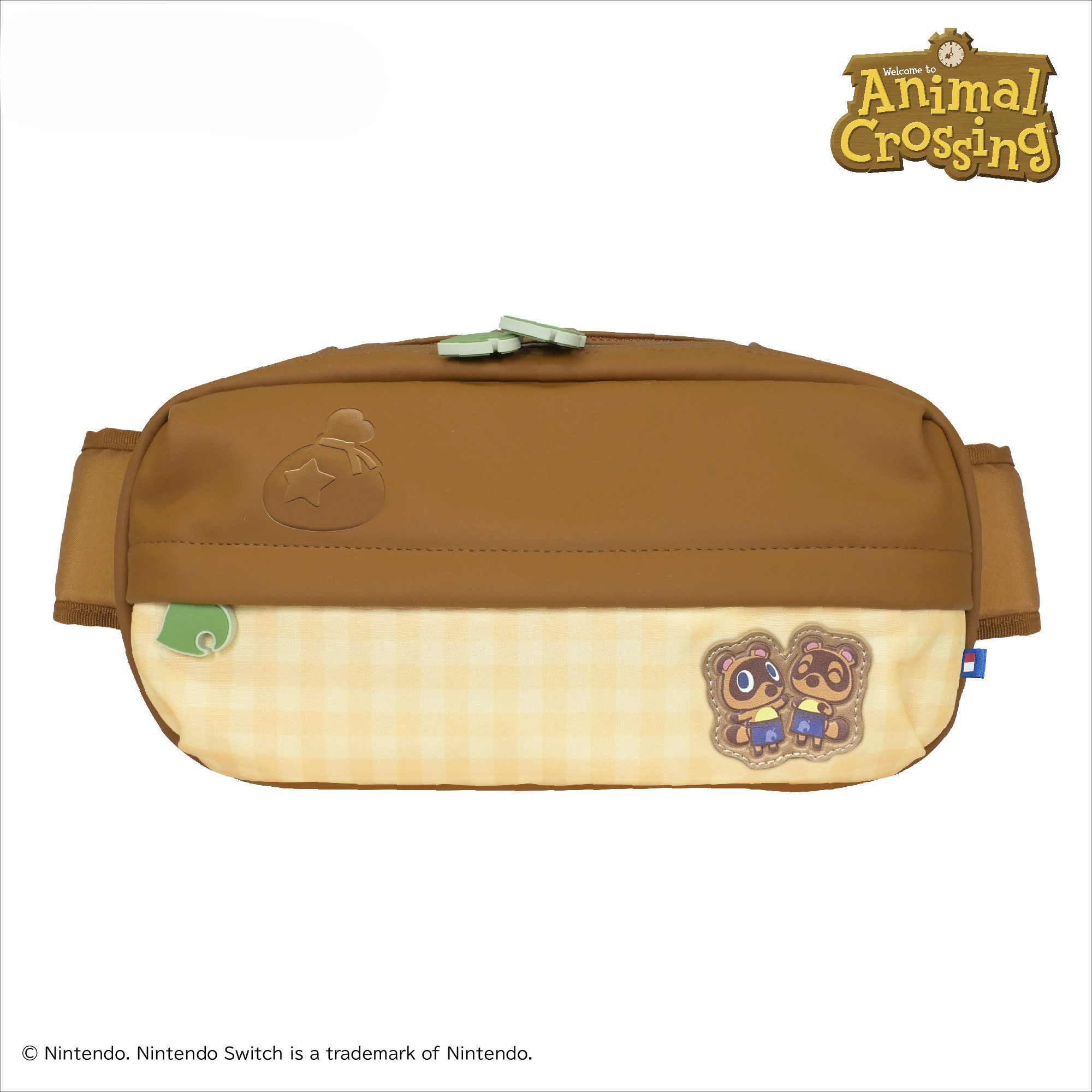 HORI HORI Adventure Pack Umhängetasche (Holzbraun), Tasche, (für Nintendo Gamepad