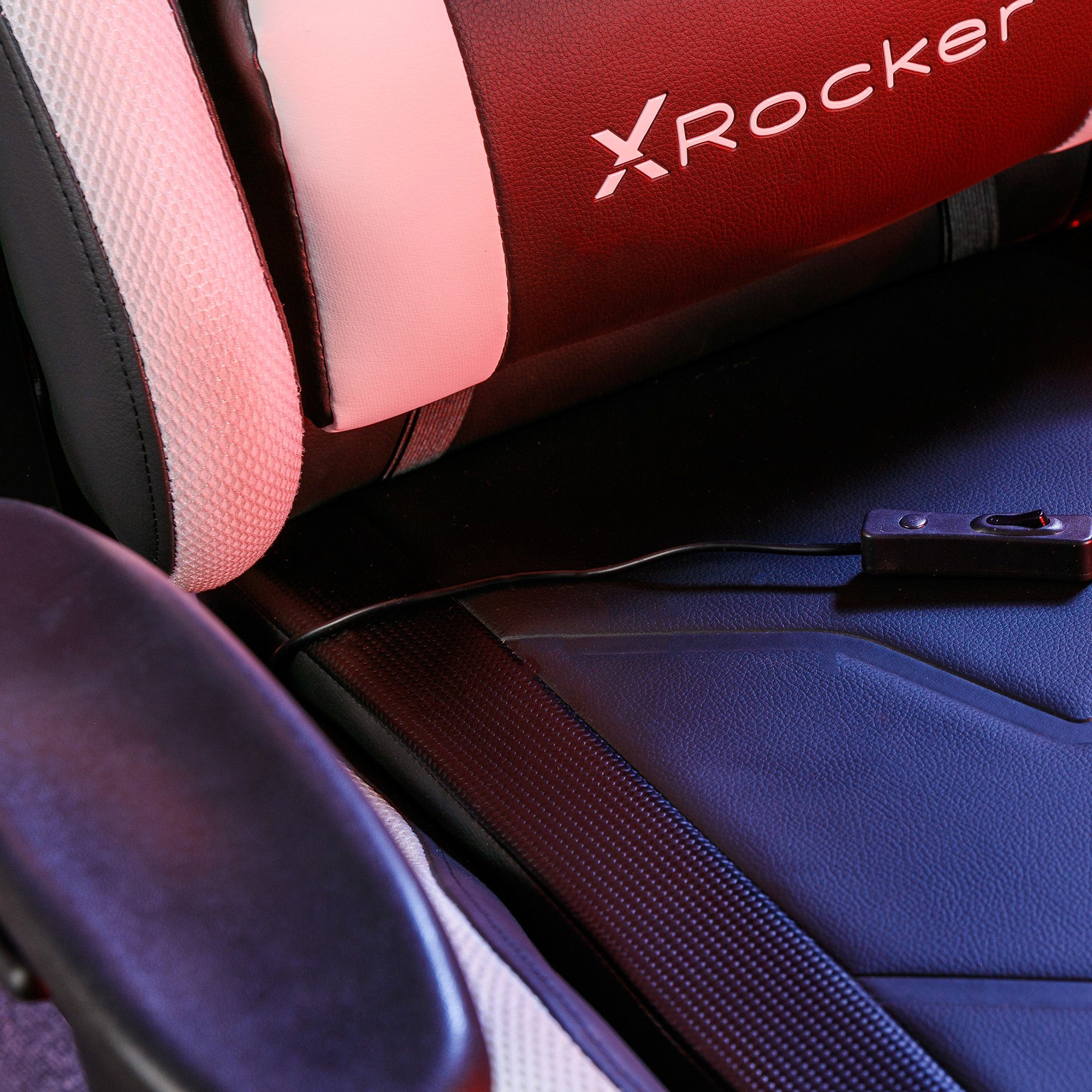 X Rocker Gaming-Stuhl Agility App mit Bürostuhl Motion™ & Gaming eSports RGB Neo Beleuchtung
