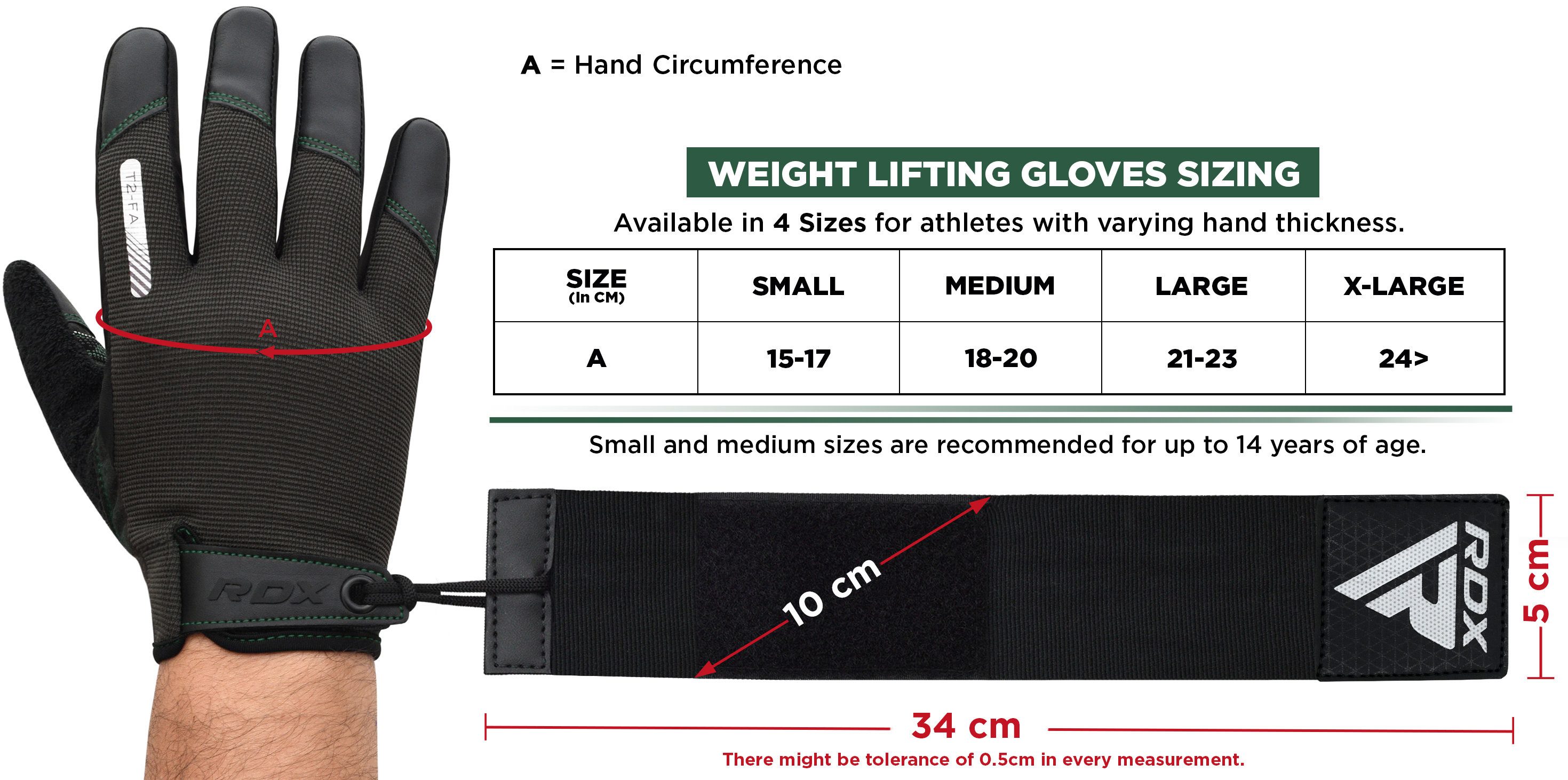 RDX Trainingshandschuhe RDX Fitness Handschuhe voller Finger Frauen Männer Touchscreen langen