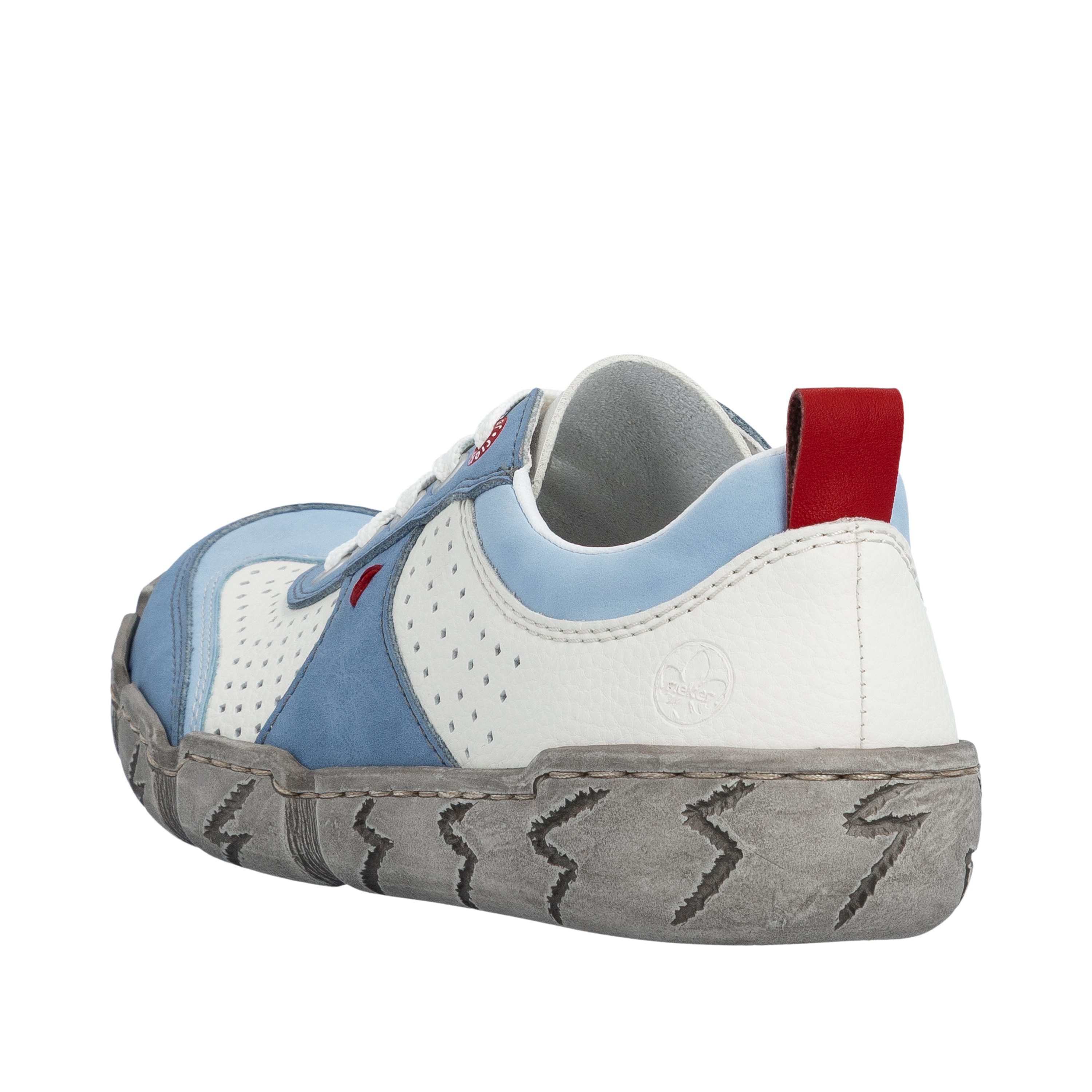 Rieker Sneaker Schnürschuh, Halbschuh, Freizeitsneaker mit Perforation
