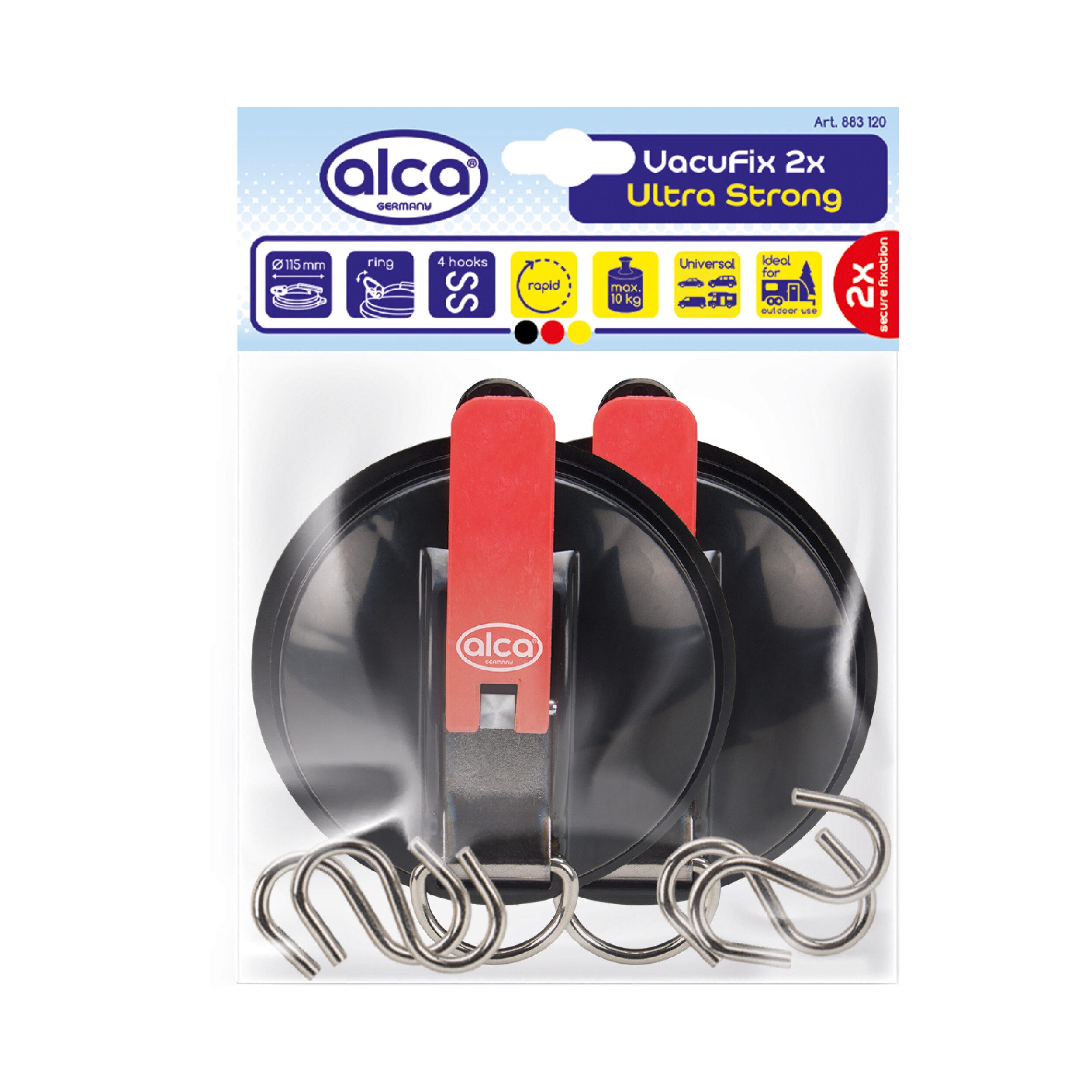 alca Saugnapfträger Saugnapfbefestigungen, 10 kg Tragkraft günstig online kaufen