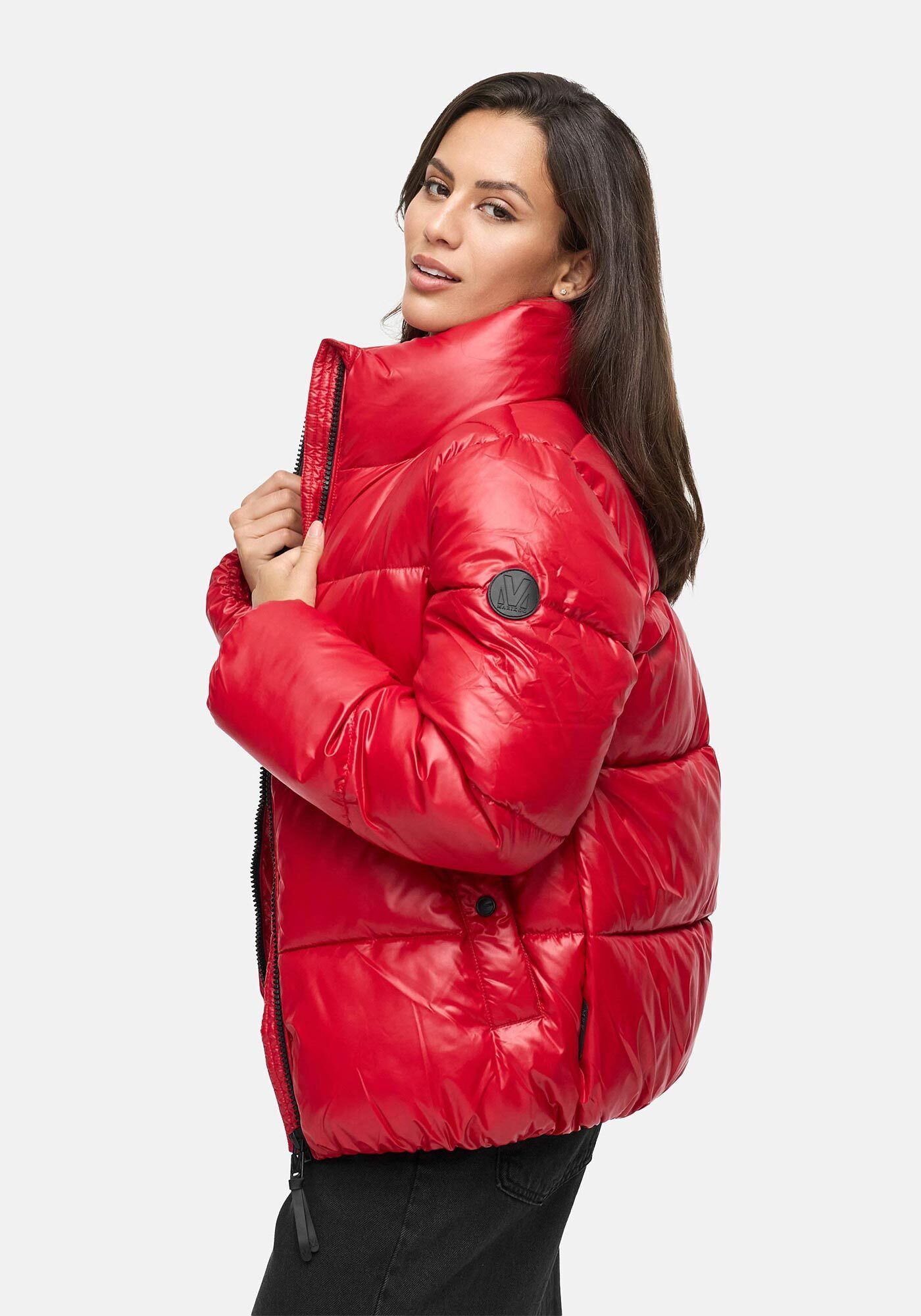 Marikoo Winterjacke Hazalee mit leicht gläzendem günstig online kaufen
