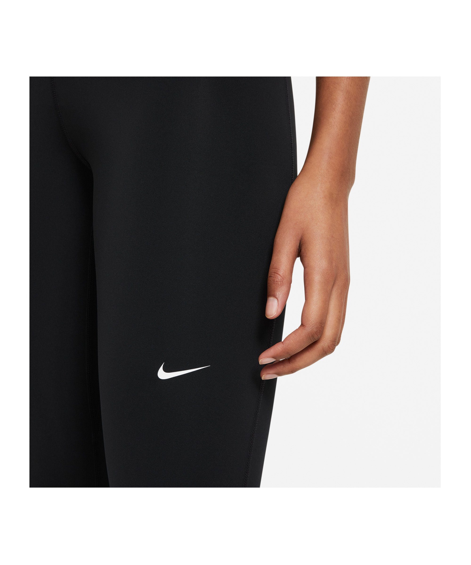 Nike Laufhose 365 Leggings schwarzweiss Damen