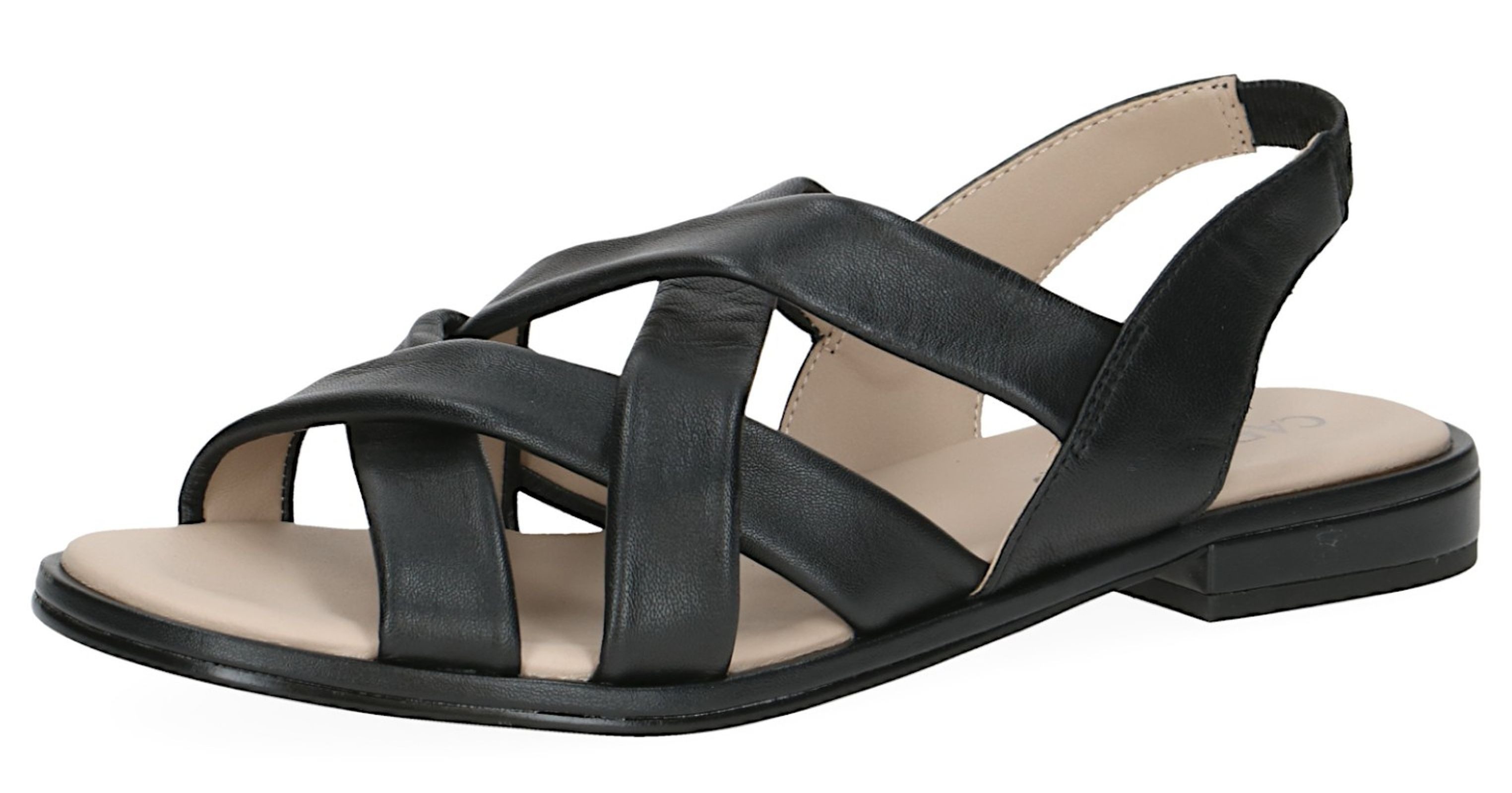 Caprice 9-28101-44 022 Black Nappa Sandale günstig online kaufen