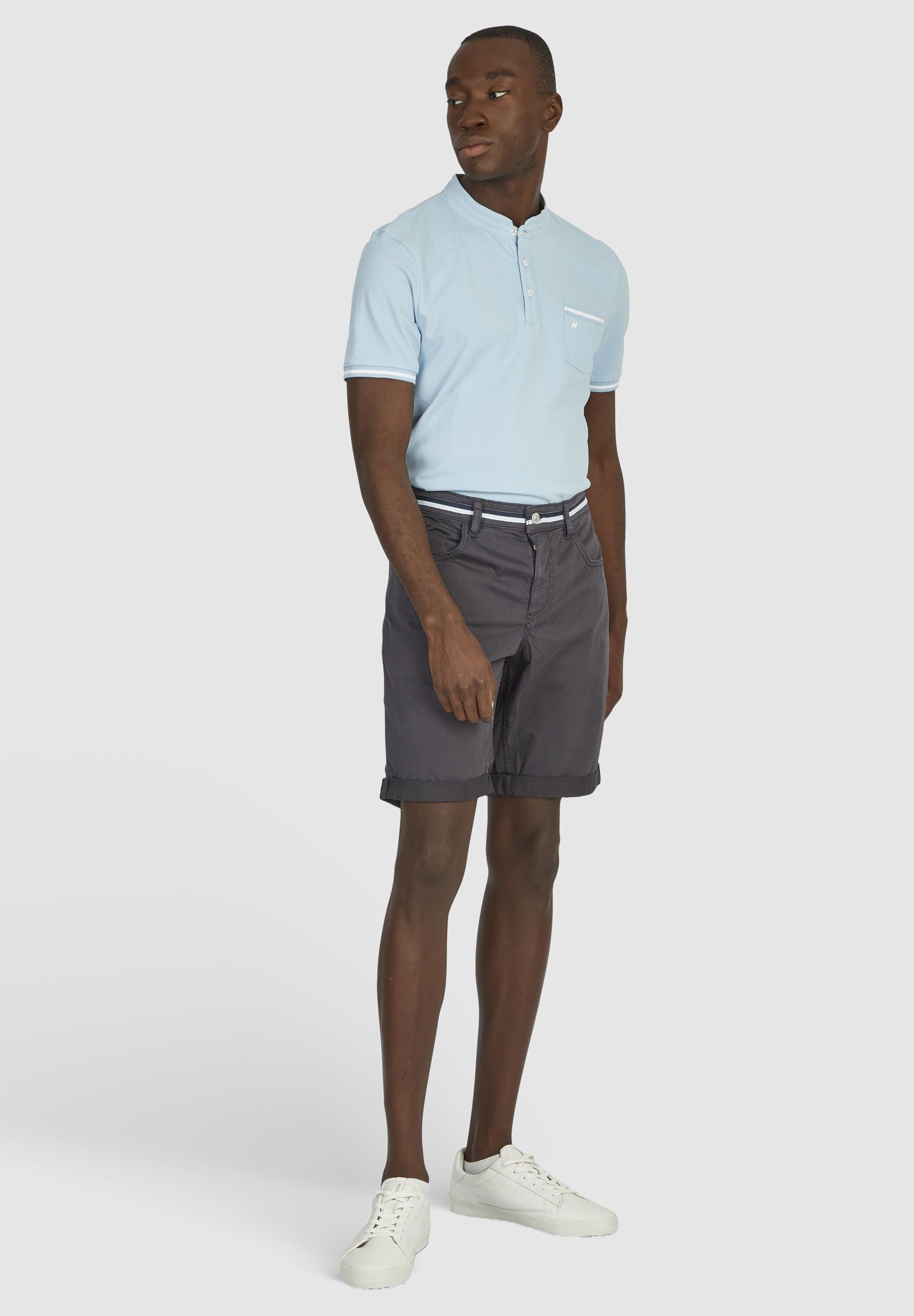 HECHTER PARIS Shorts mit Kontrastdetails midnight blue | Shorts