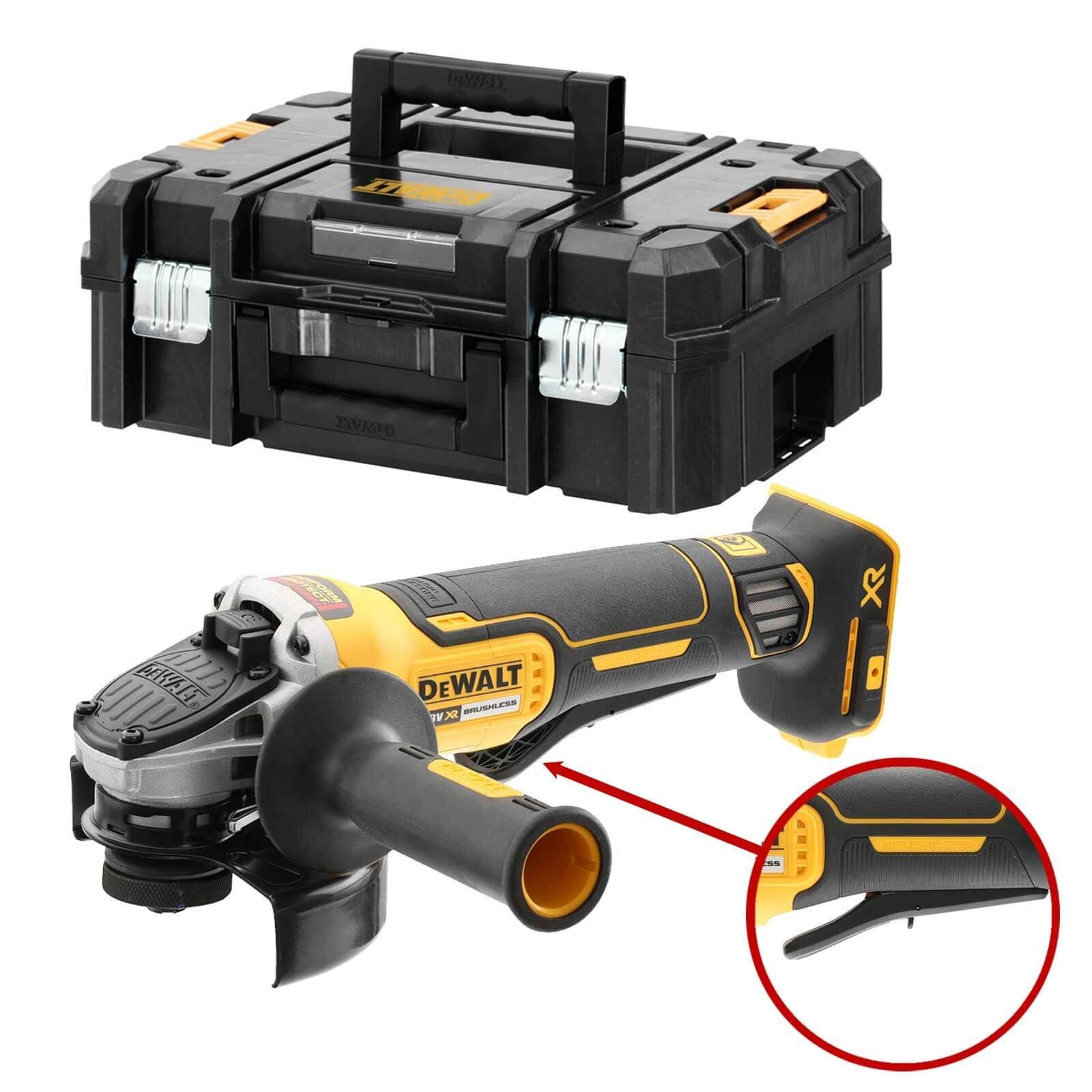 DeWalt Akku-Winkelschleifer Akku-Winkelschleifer DCG406NT-XJ 18V 125mm + T STAK Box 2