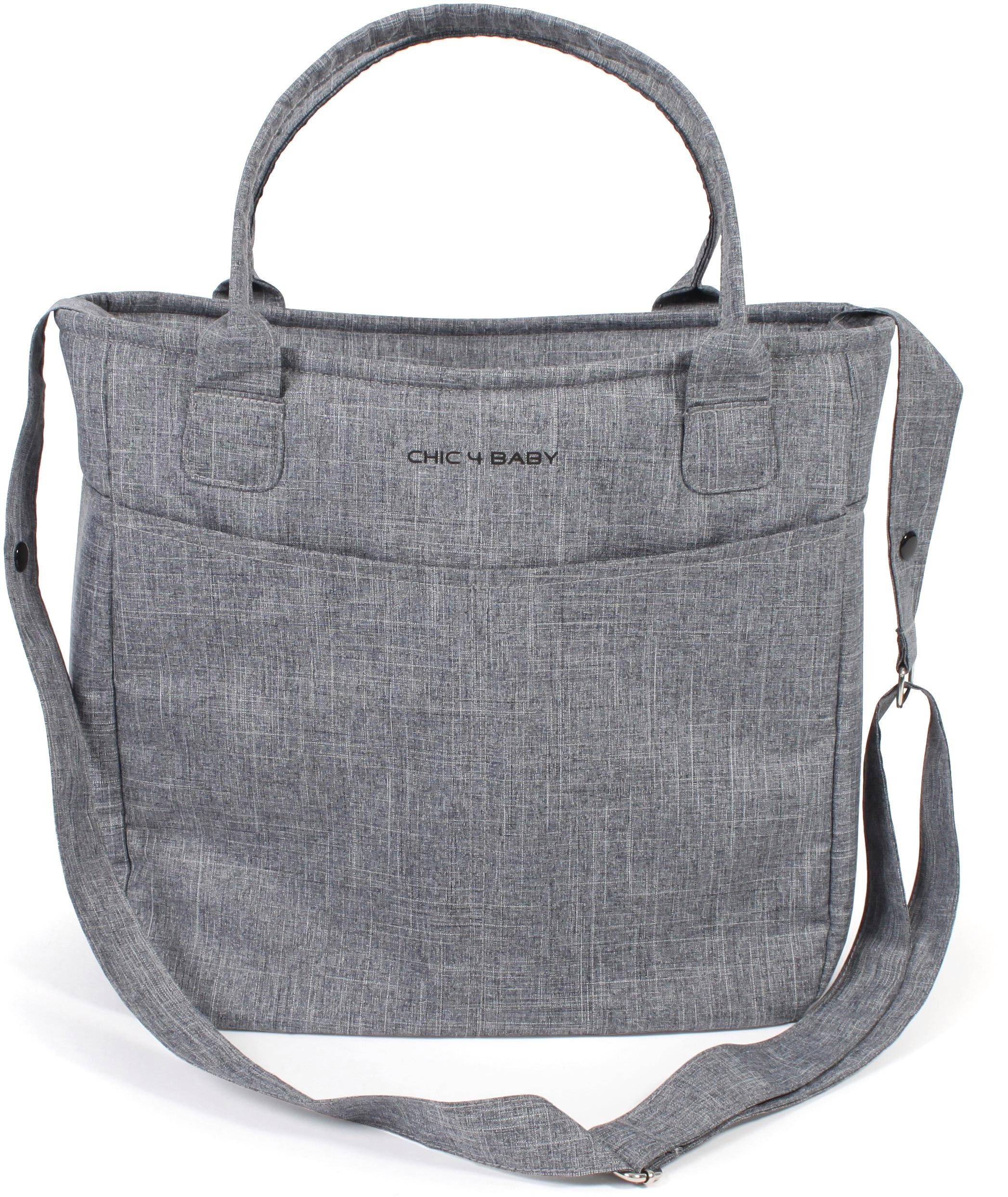 CHIC4BABY Wickeltasche Gala, jeans grau | Wickeltaschen