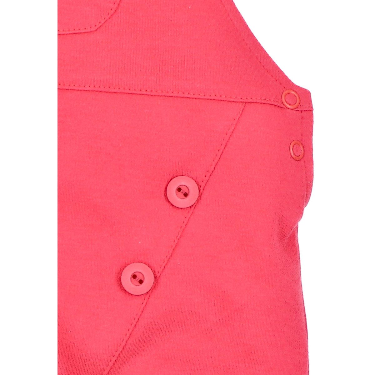 NINI Latzhose Wildtiere Unisex Kinder (1-tlg) Babyhose, Latzhose, Trägerhose, Strampler, Overall