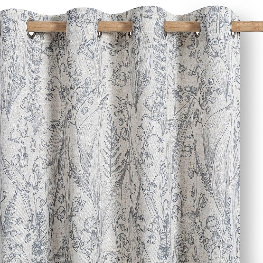 Restilo Gardine Gardine Ösen Vorhang Leinen günstig online kaufen