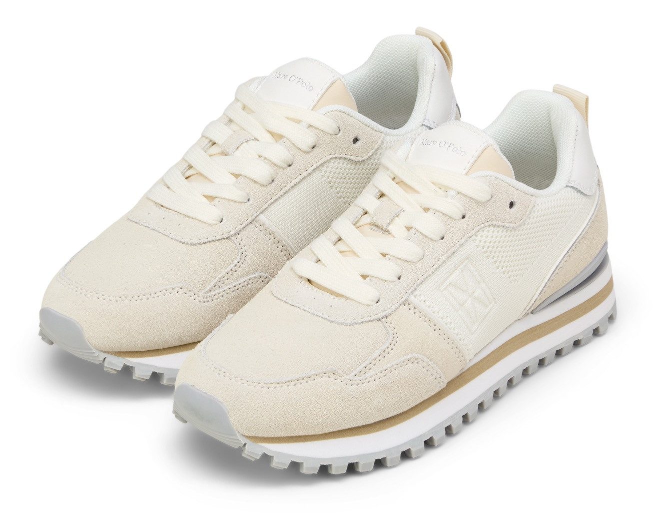 Marc O'Polo Bjorna Sneaker Schnürschuh, Halbschuh, Freizeitsneaker mit Memo günstig online kaufen