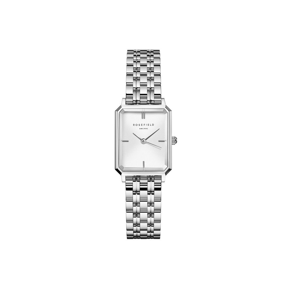 Quarzuhr Damenuhr Octagon XS Silber eckig OWGSS-O63