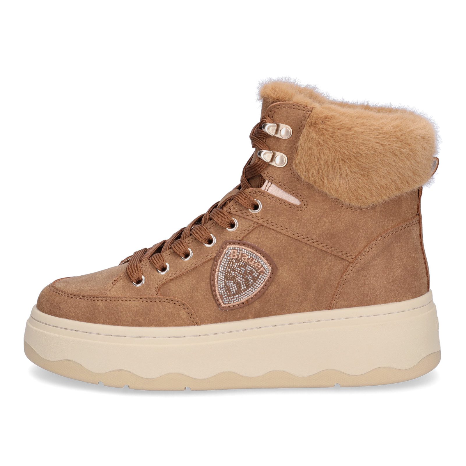 Blauer.USA Blauer Damen Schnürboot Maribel cognac Schnürboots – Bild 2 von 5