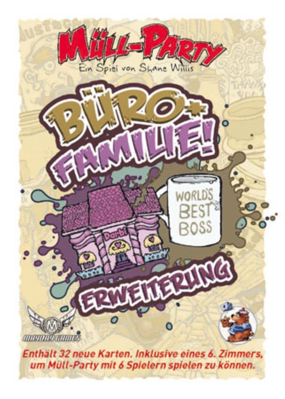 Spiel Asmodee Müll-Party Spiel