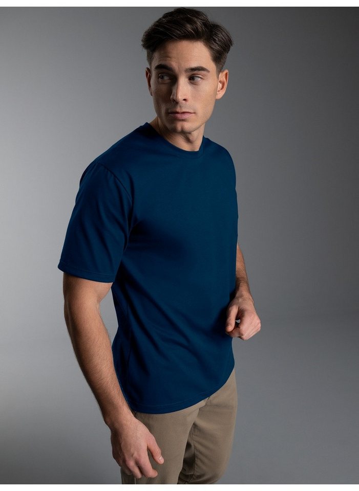 Trigema T-Shirt TRIGEMA T-Shirt aus 100% Baumwolle (1-tlg)