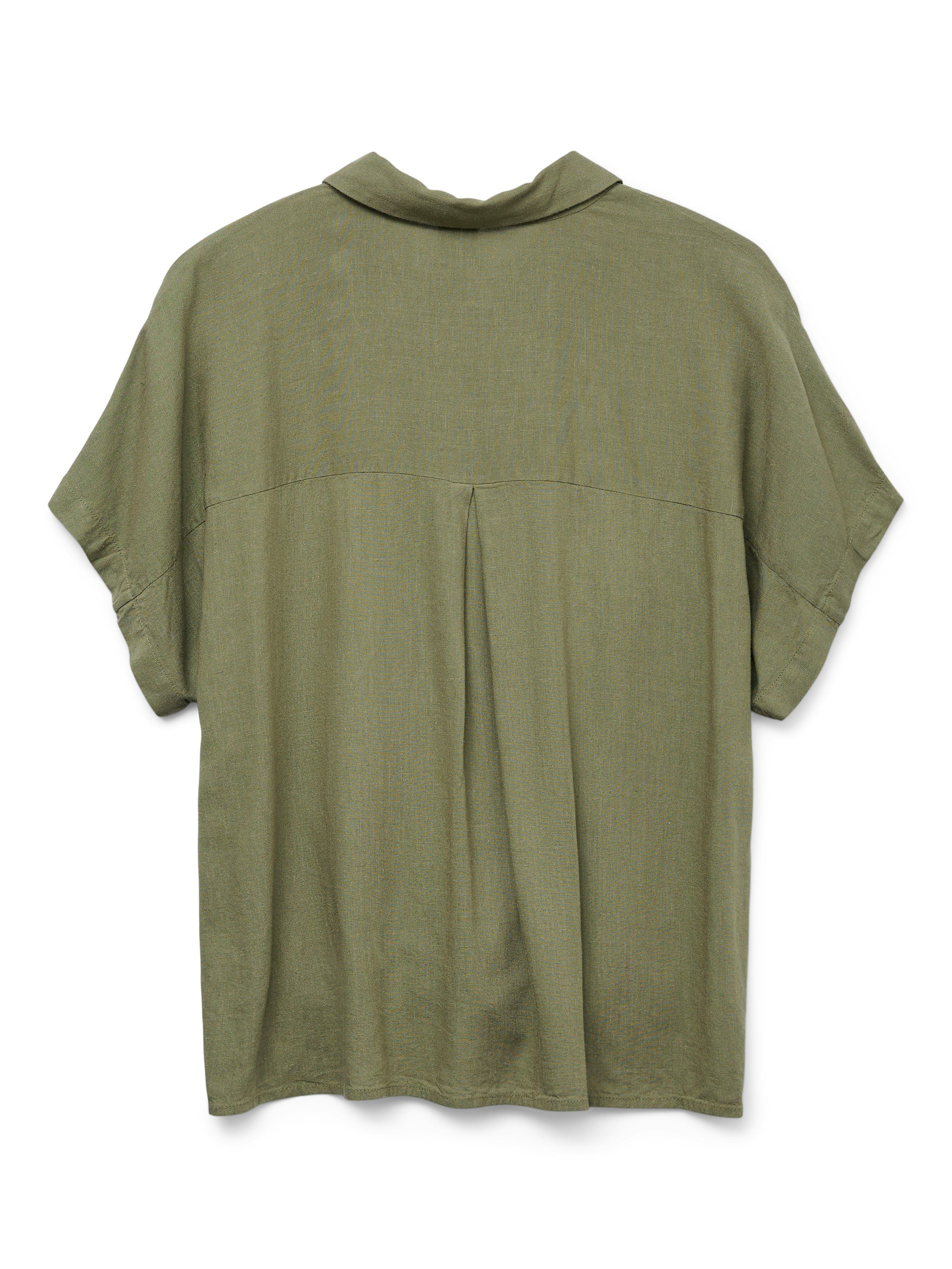 Vero Moda Kurzarmbluse VMTHEA SS TIE günstig online kaufen