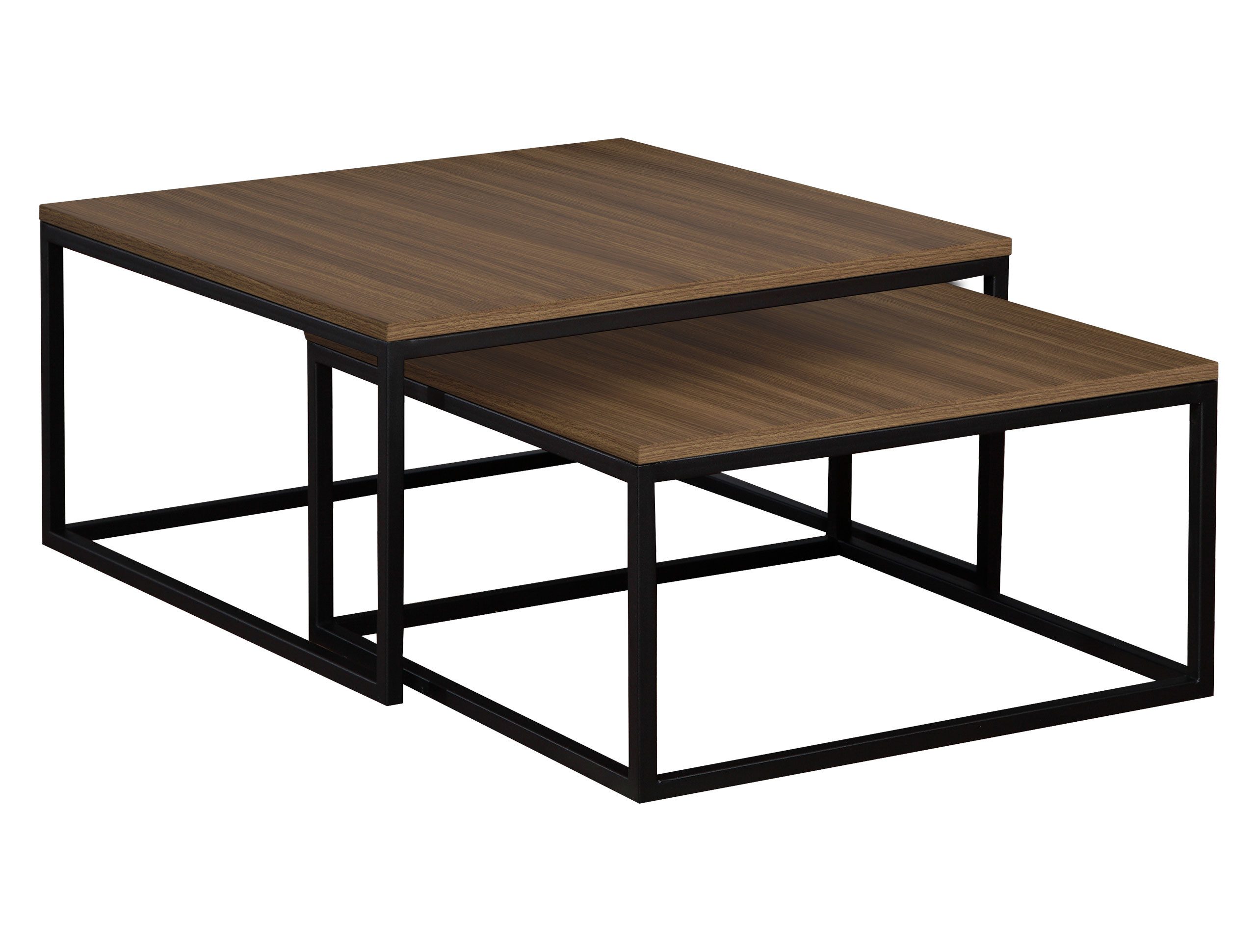 MIRJAN24 Couchtisch Dual (2er-Set), Vierkantrohrrahmen aus günstig online kaufen