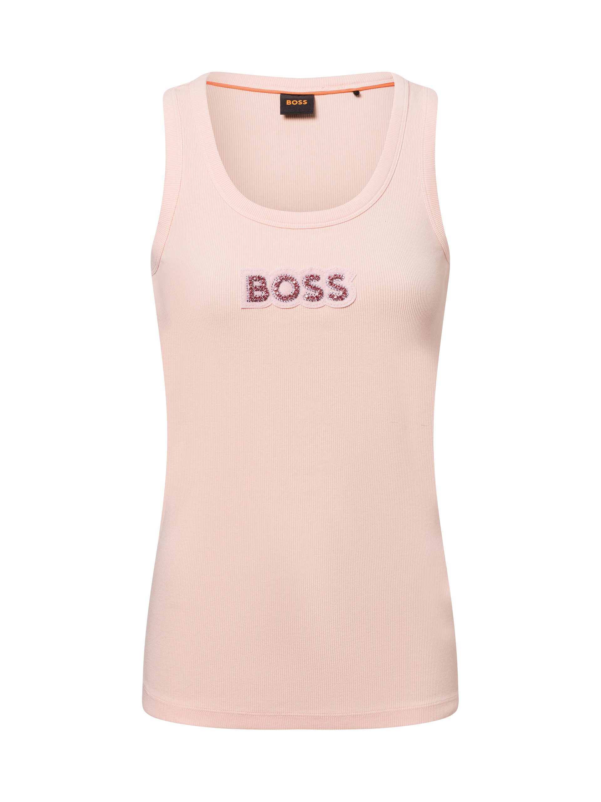 BOSS ORANGE Print-Shirt C_Ematite2_stonebadg günstig online kaufen
