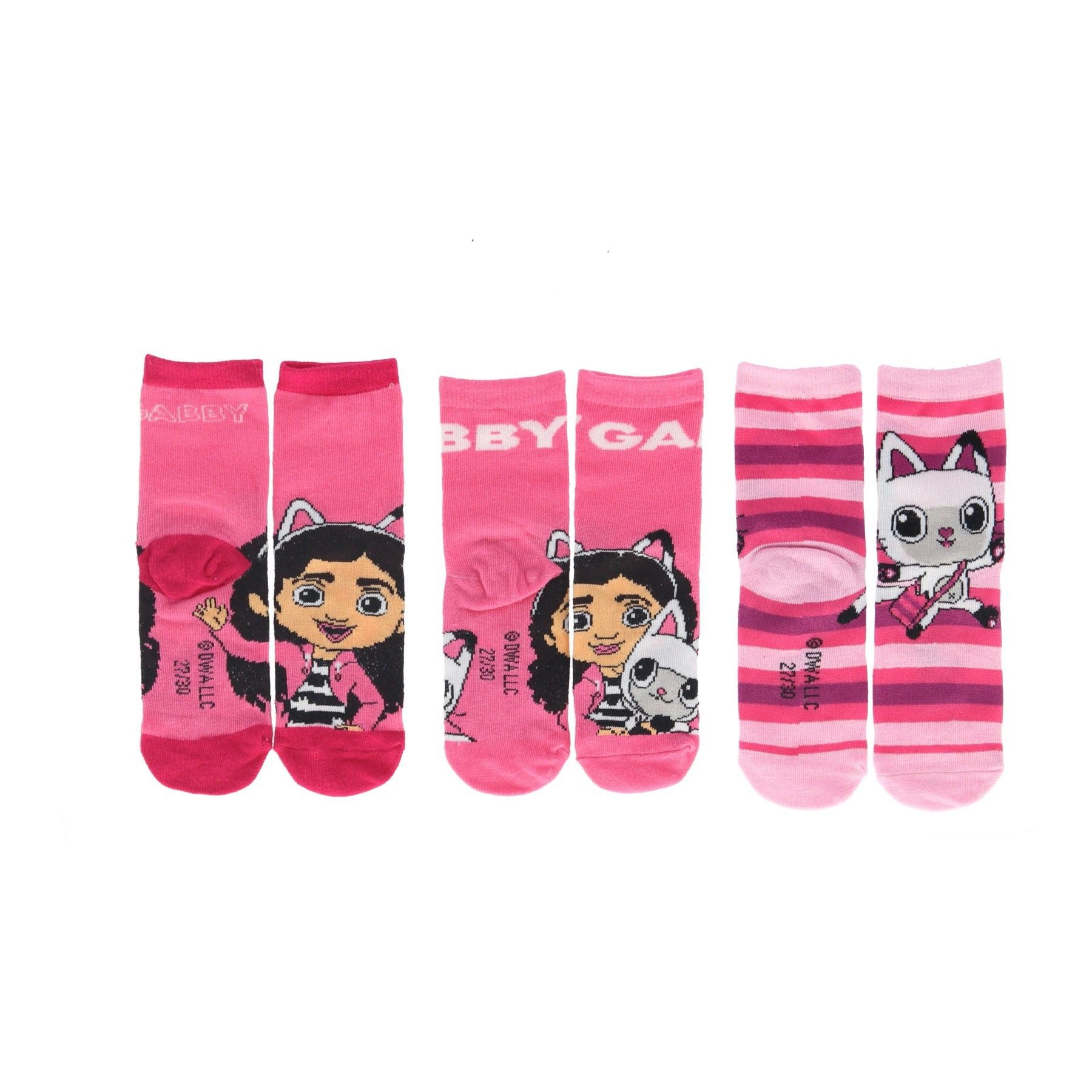 Gabby's Dollhouse Socken 3er-Pack Socken Perfekt für Fans der Serie günstig online kaufen