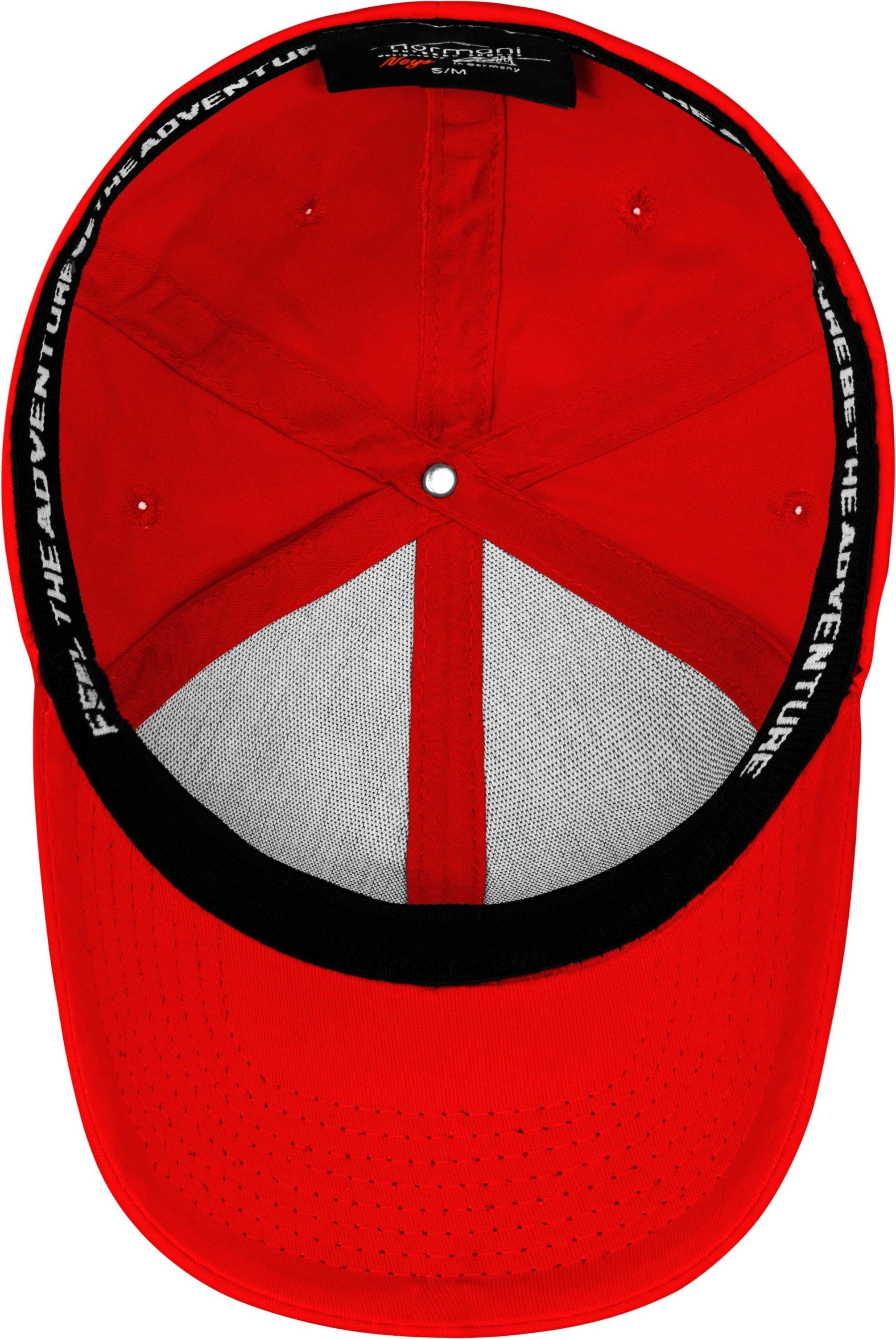Sommercap Sommercap mit Atmungsaktive Cap normani Rot Sommermütze Neys Sonnenschutz Baseball