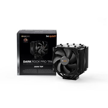 be quiet! CPU Kühler BK023 Dark Rock PRO TR4, CPU-Kühler für Threadripper, 2 Silent Wings PWM Lüfter, 250W TDP