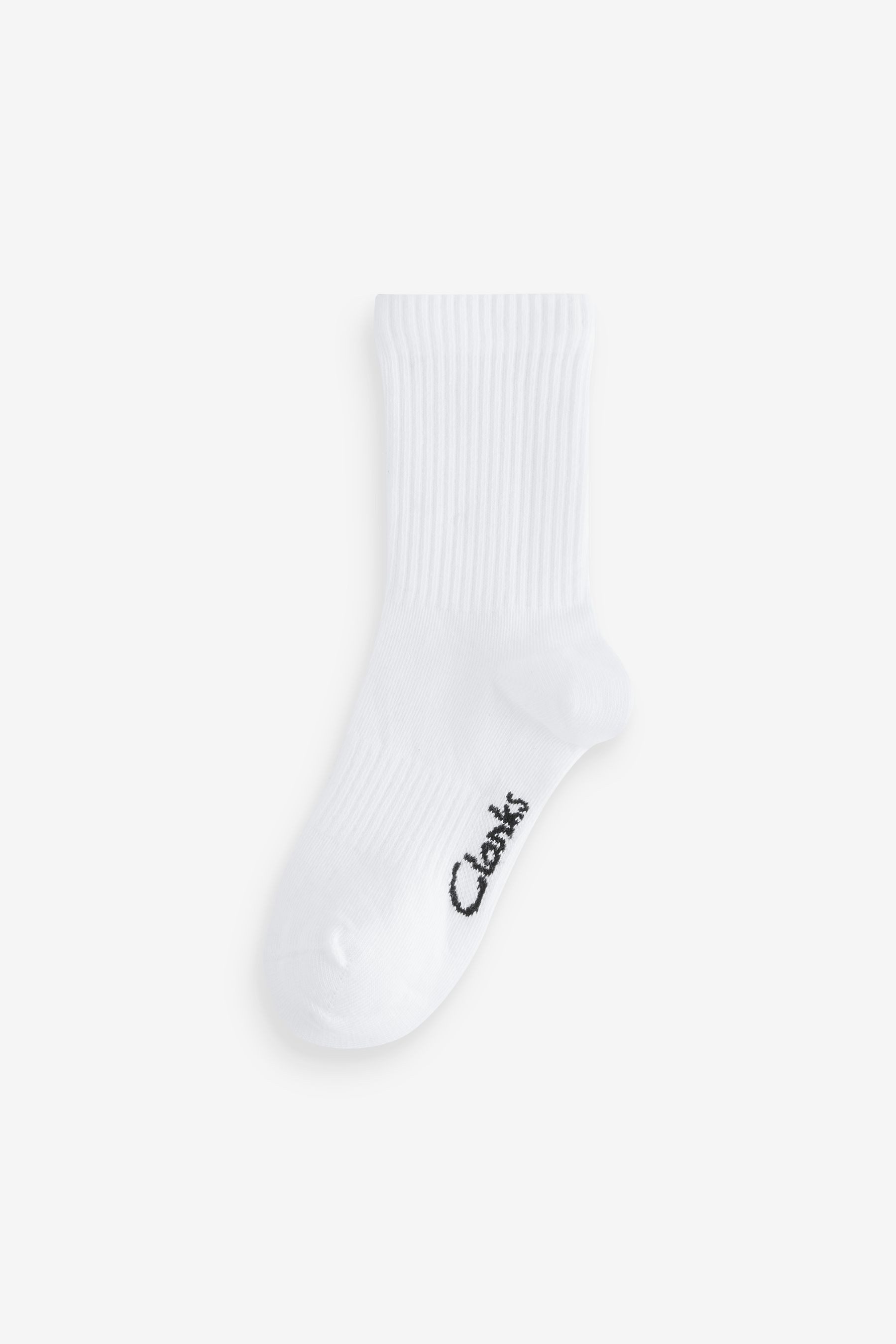 Clarks Basicsocken Clarks sportliche Schul-Socken, 5er-Pack (5-Paar)