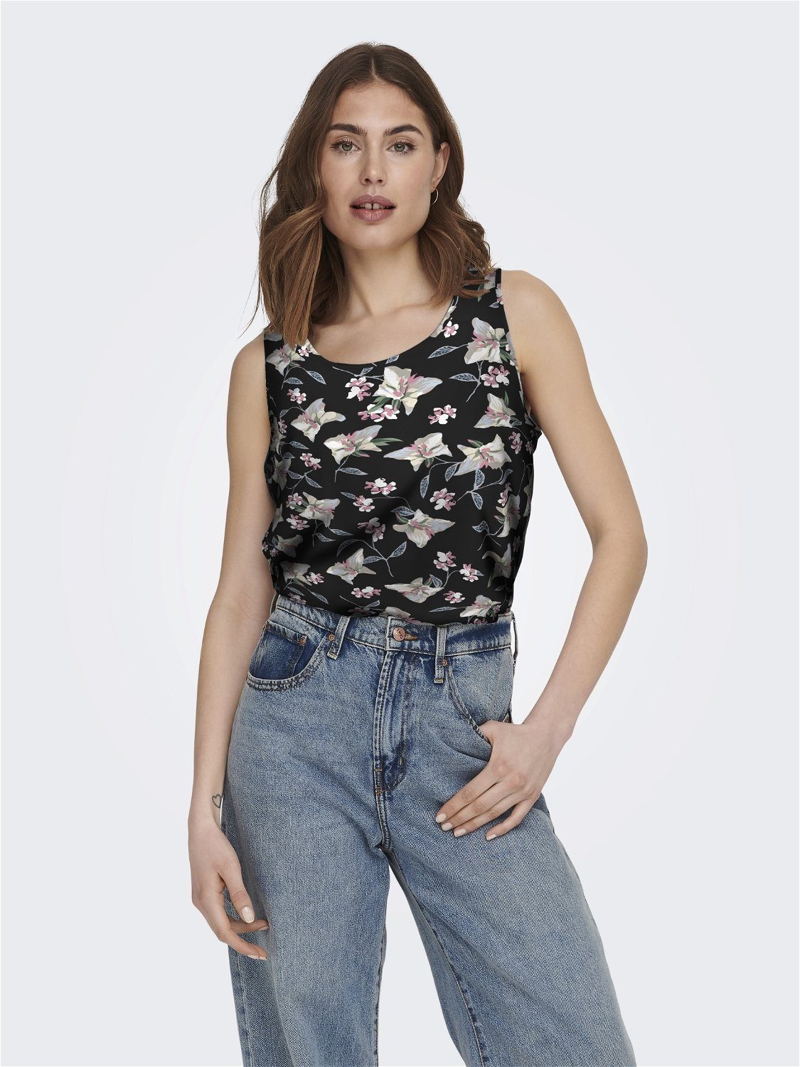 ONLY Blusenshirt ONLNOVA LIFE S/L TOP günstig online kaufen