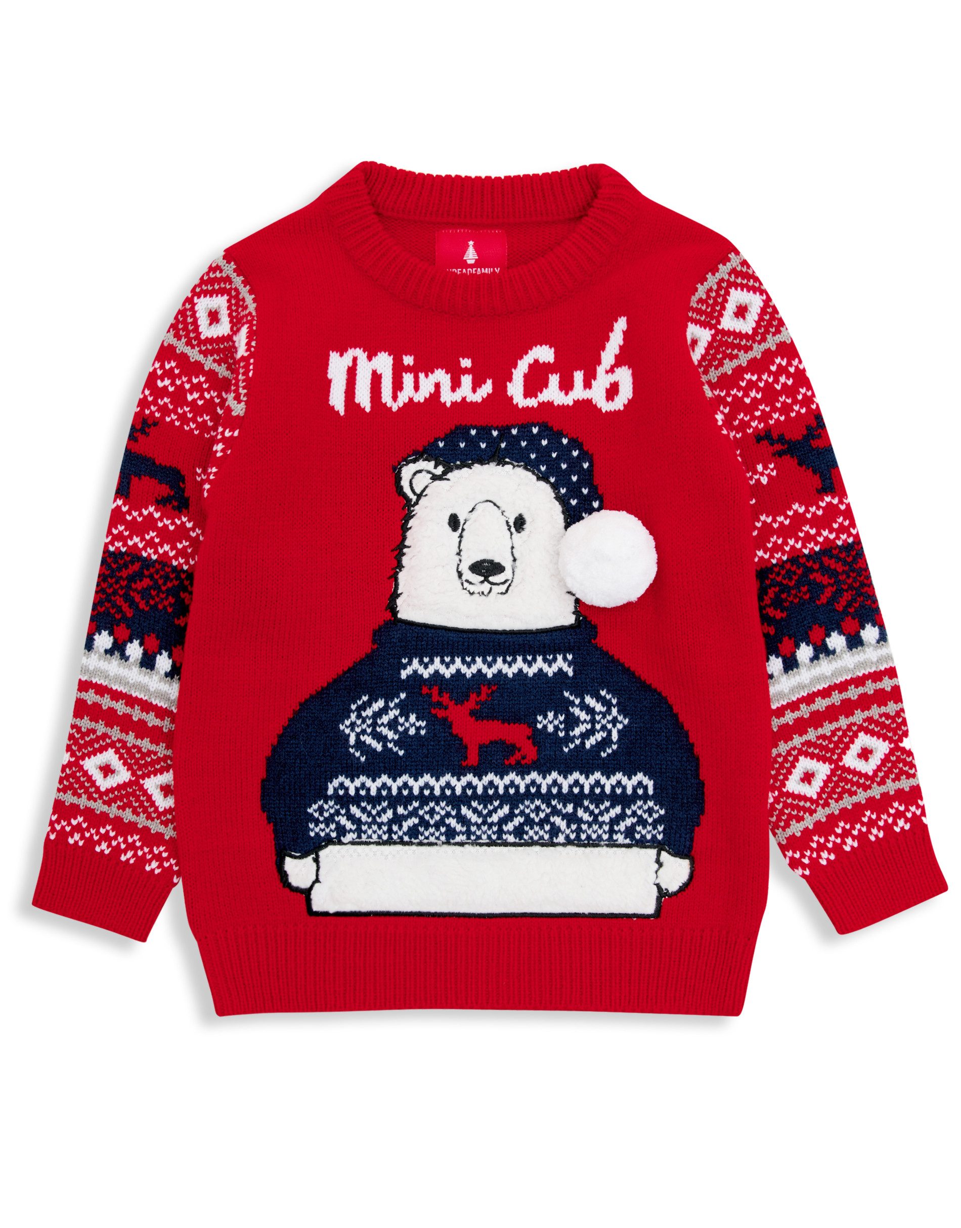 Rundhalspullover Bear
